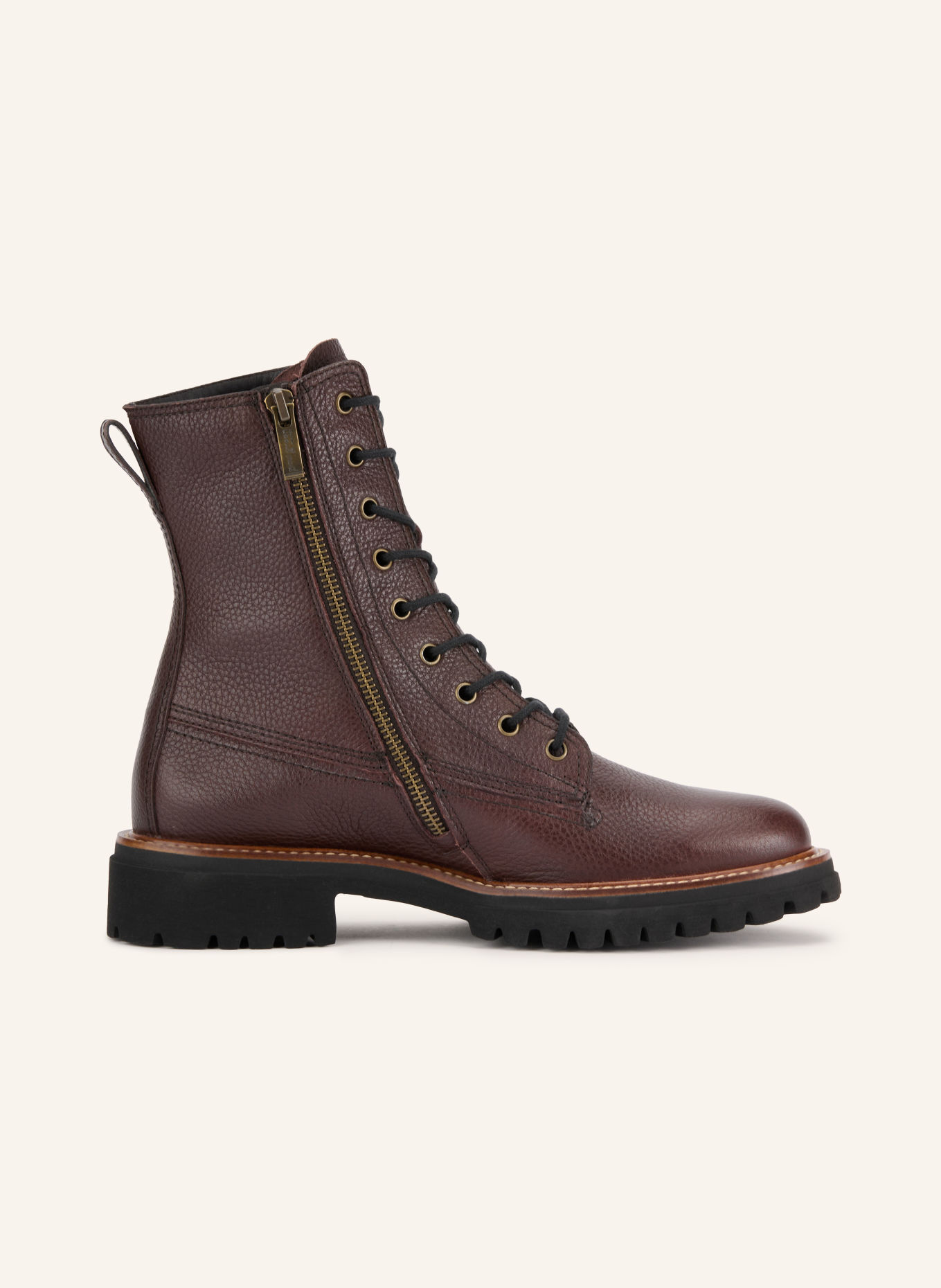 paul green Schnürboots: DUNKELBRAUN