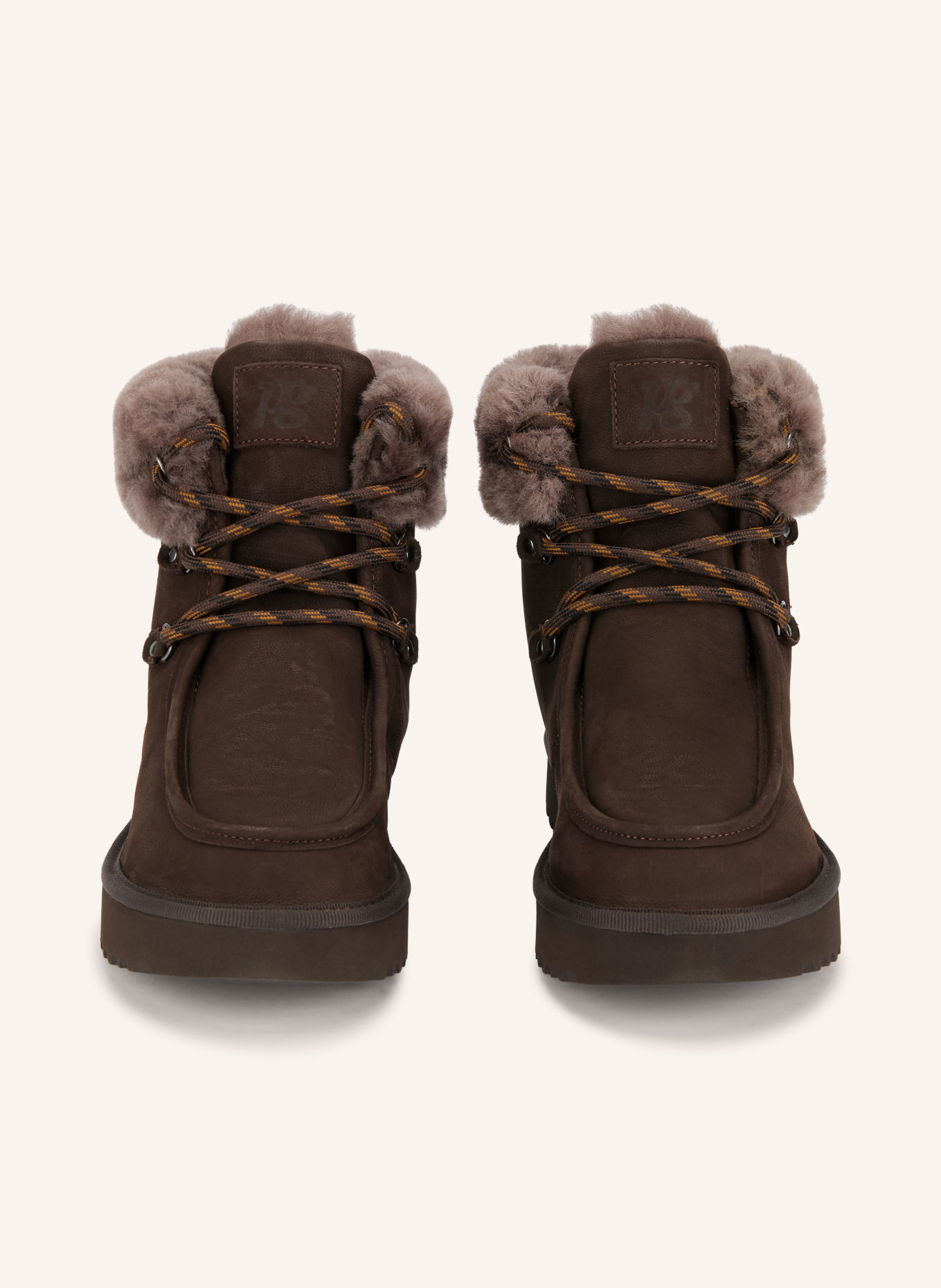 paul green Schnürboots: DUNKELBRAUN