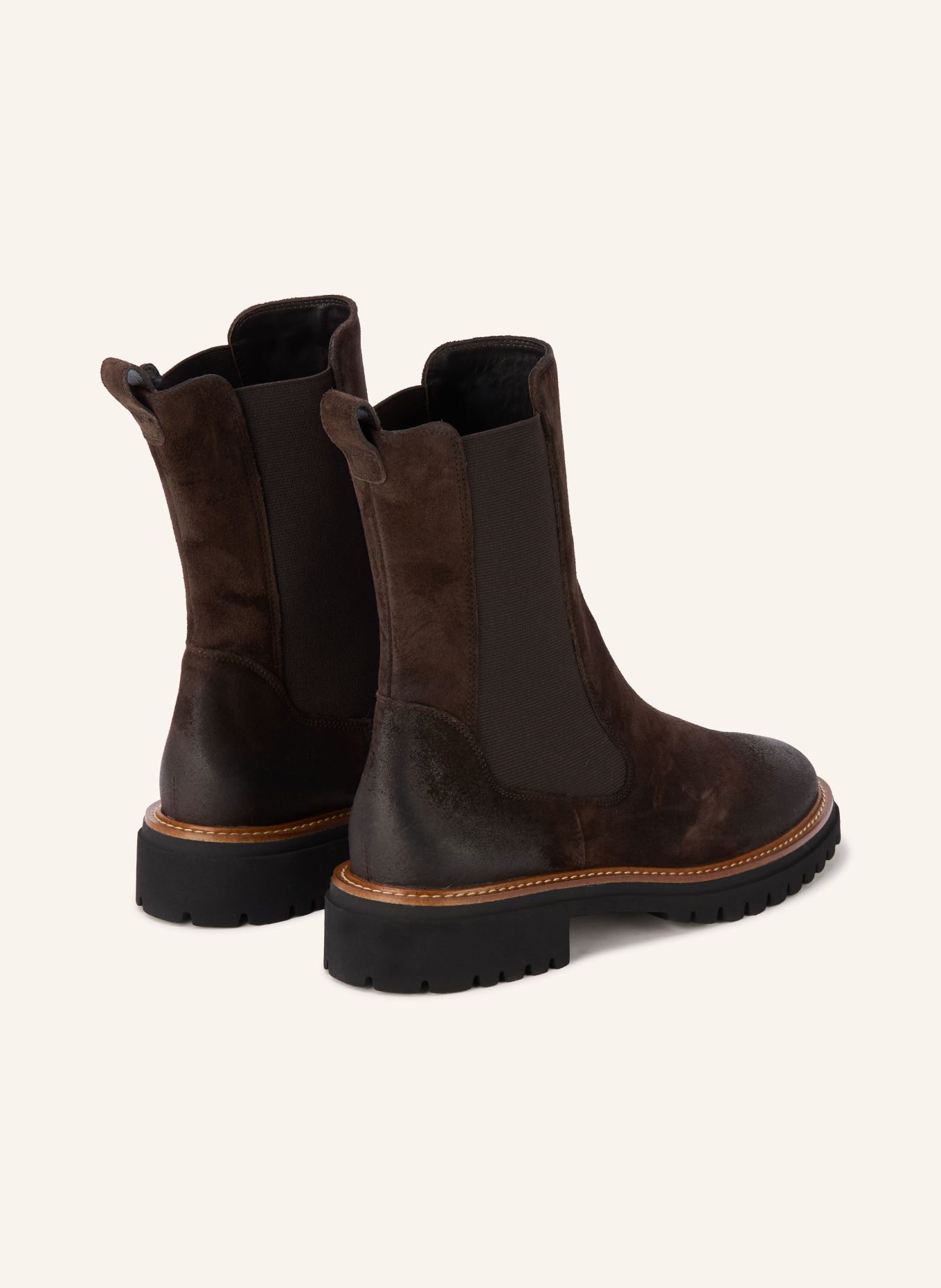 paul green Chelsea boots: DARK BROWN