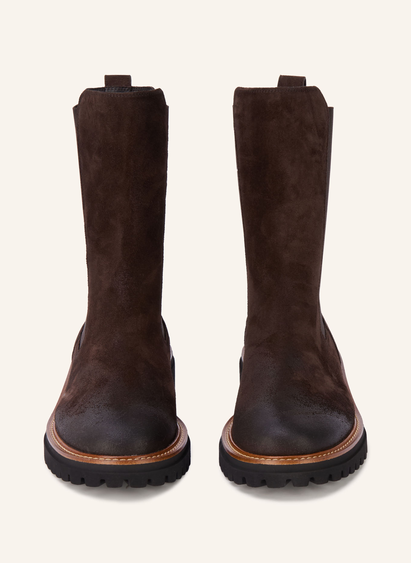 paul green Chelsea boots: DARK BROWN