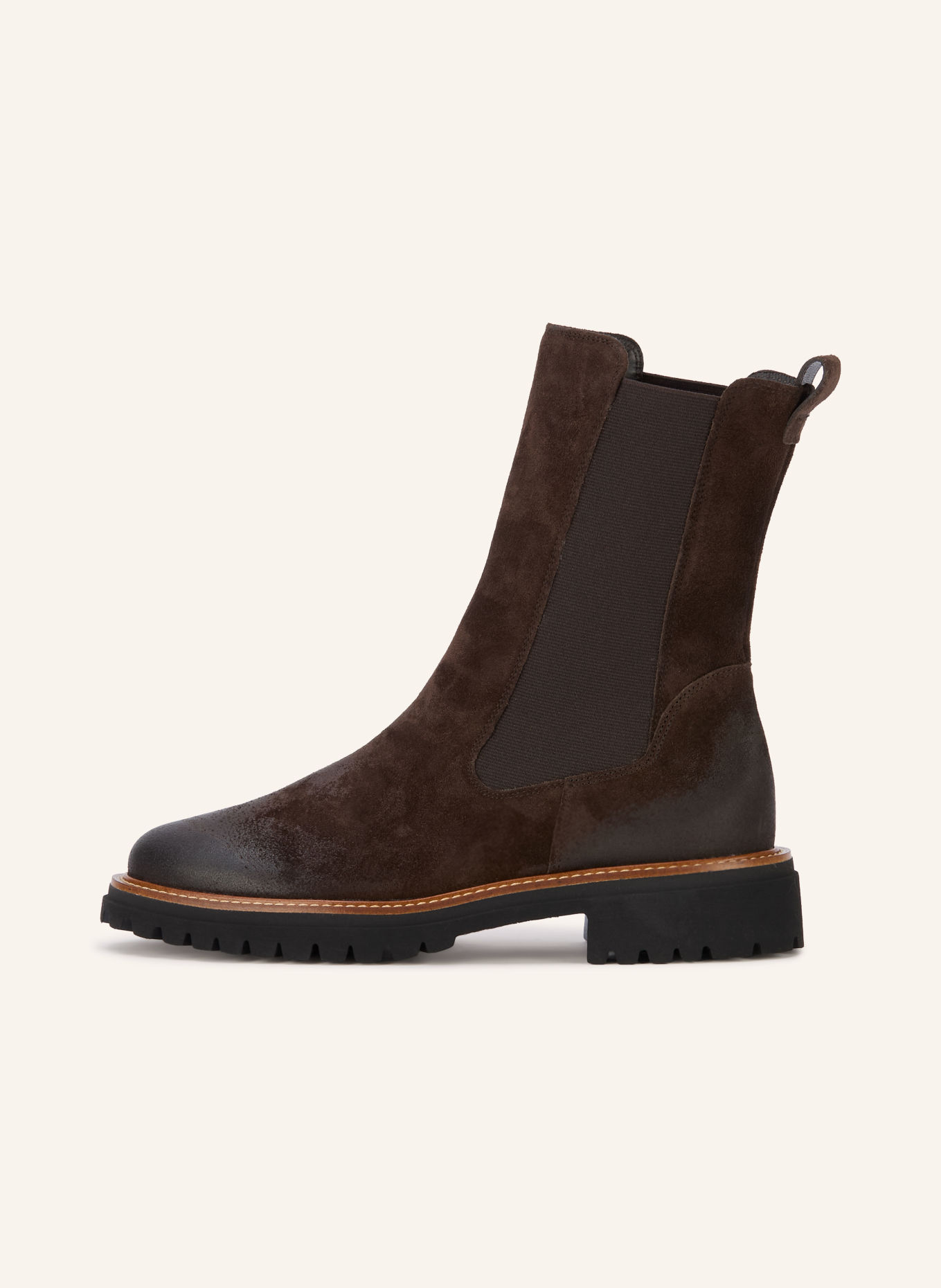 paul green Chelsea boots: DARK BROWN