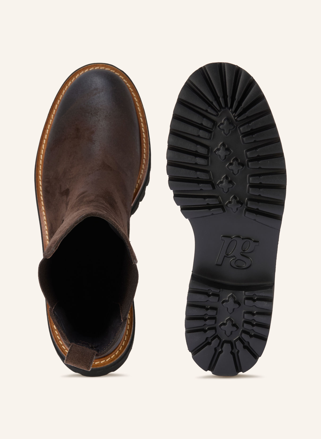 paul green Chelsea boots: DARK BROWN