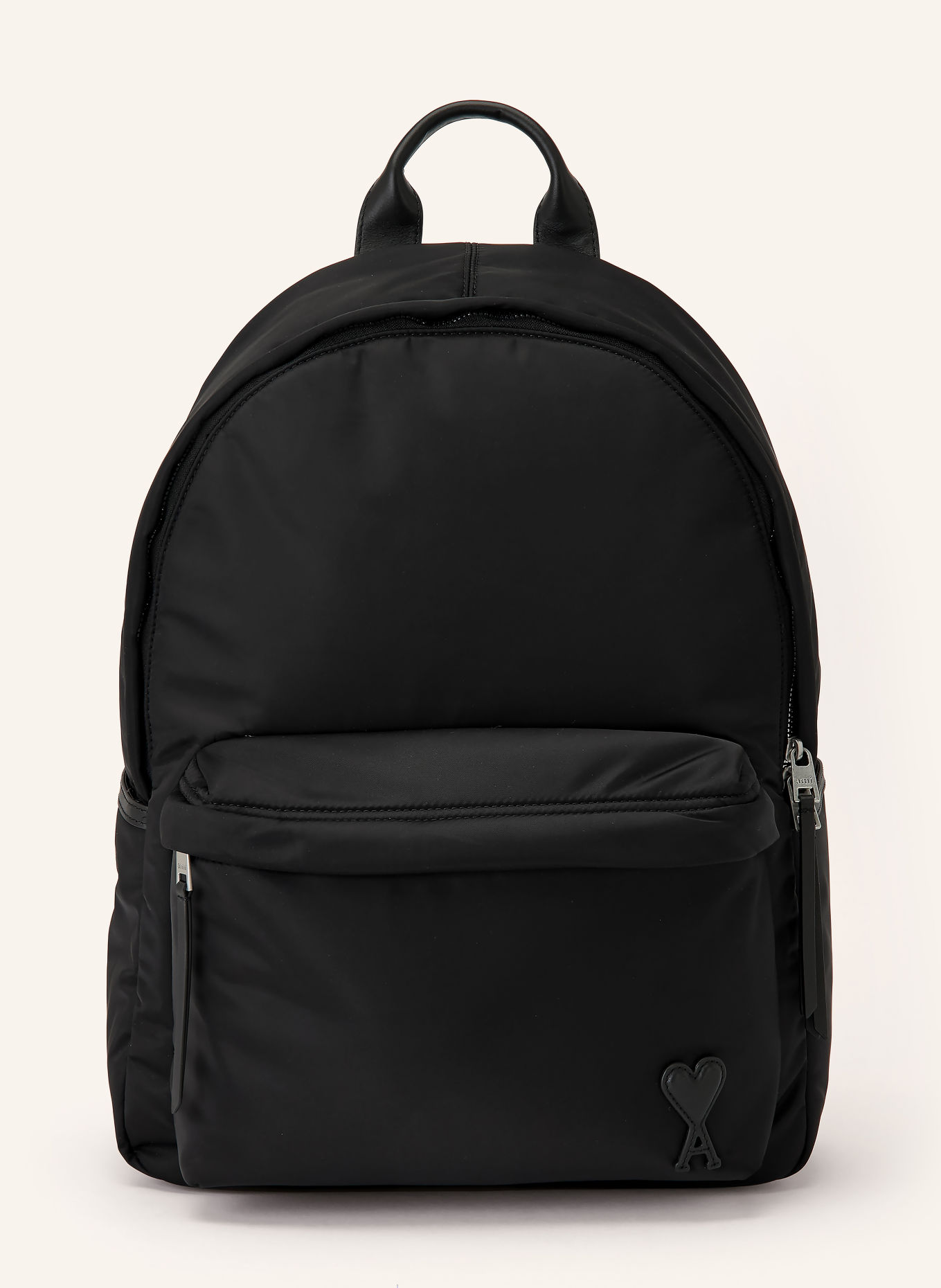 AMI PARIS Backpack: BLACK