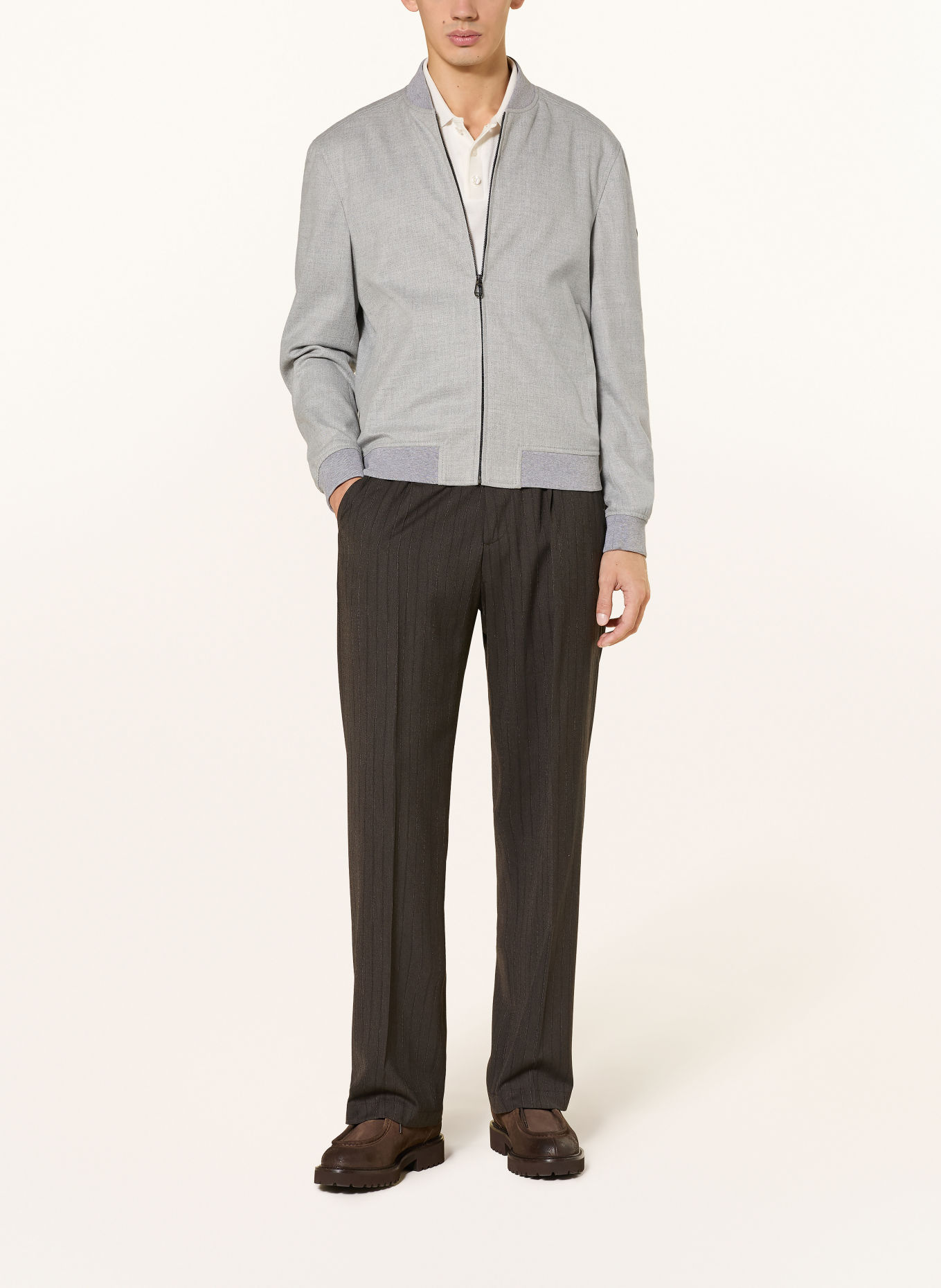 JOOP! Blouson INDRO: LICHTGRIJS