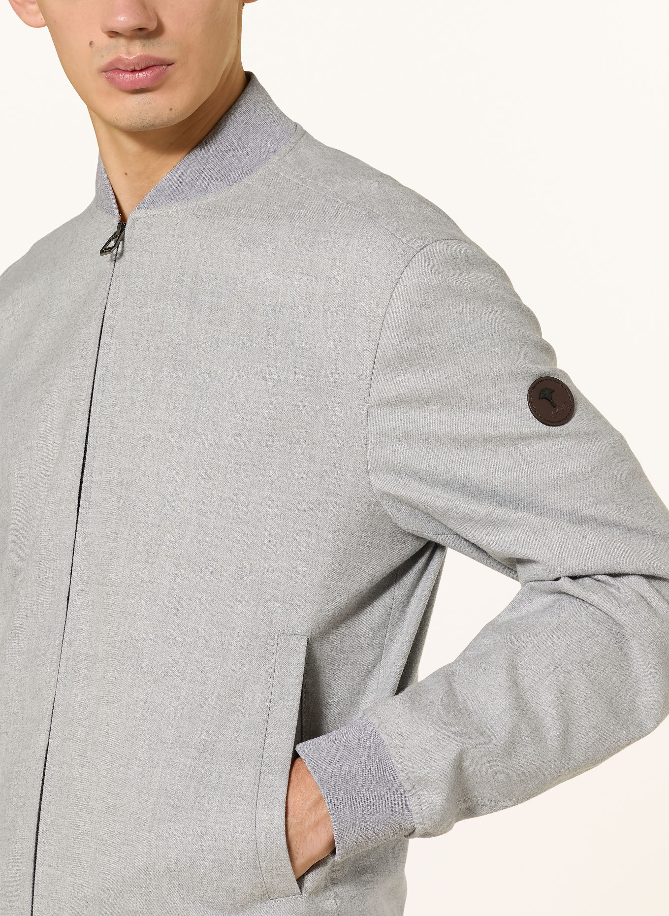 JOOP! Blouson INDRO: LICHTGRIJS