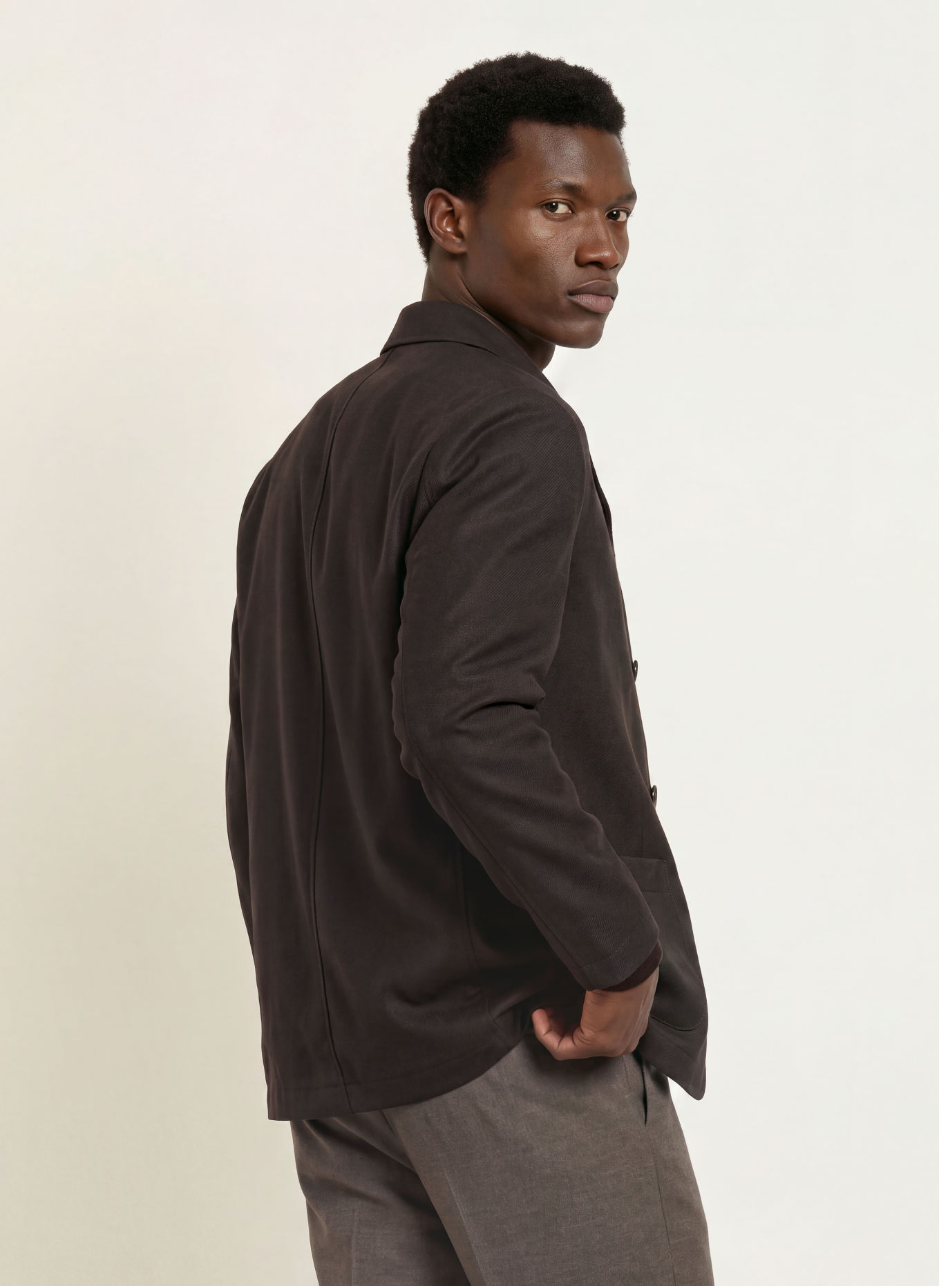 JOOP! Overshirt HOTCAT: TMAVĚ HNĚDÁ