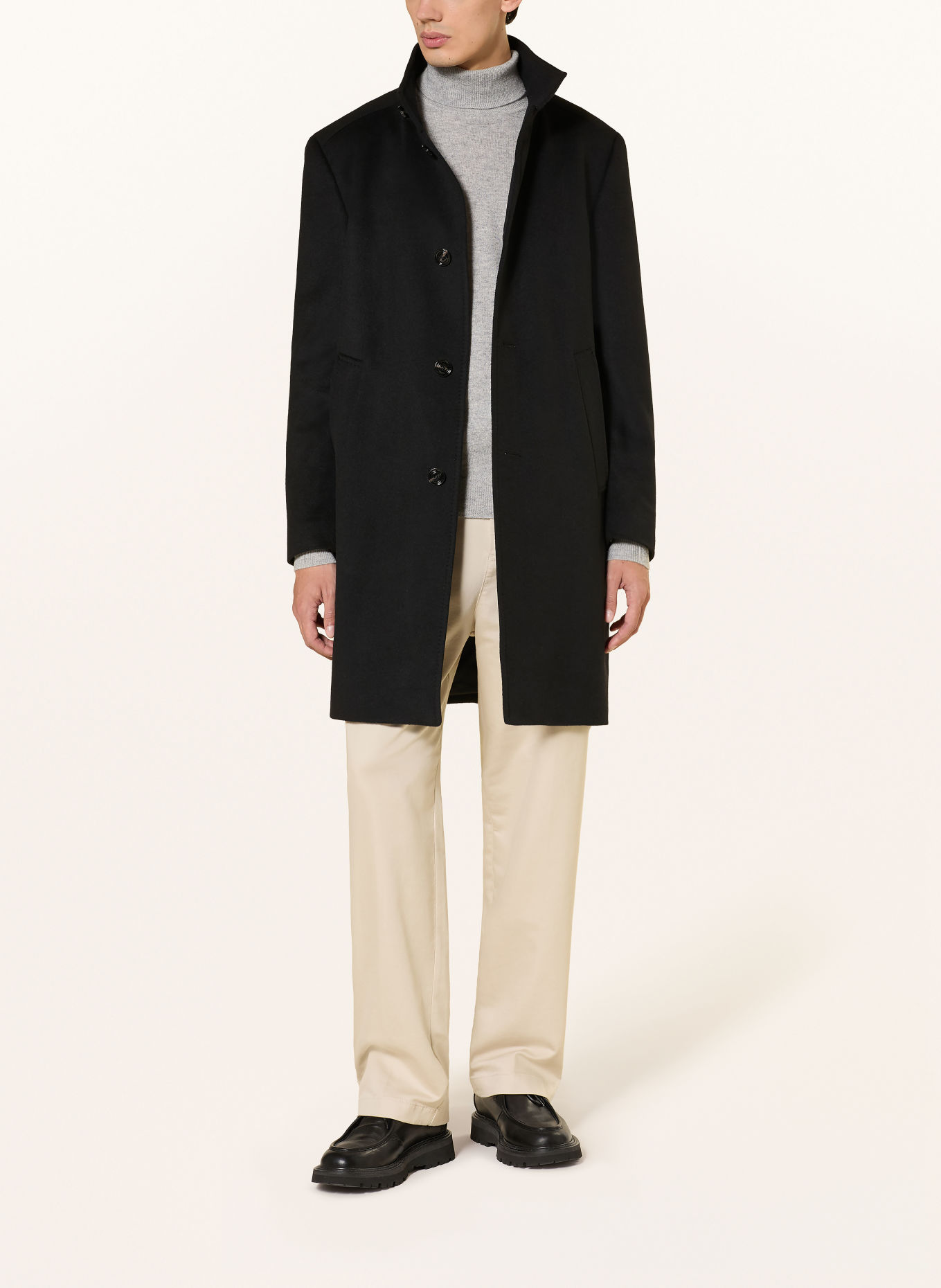 JOOP! MARON Wool coat: BLACK