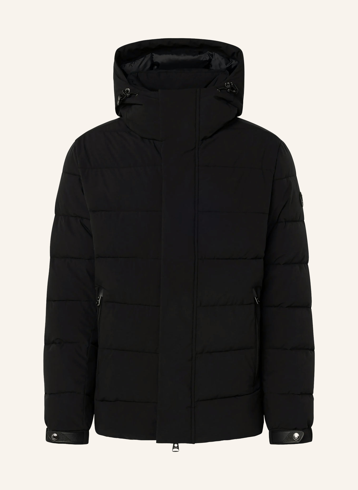 JOOP! DONNAR Quilted Jacket: BLACK