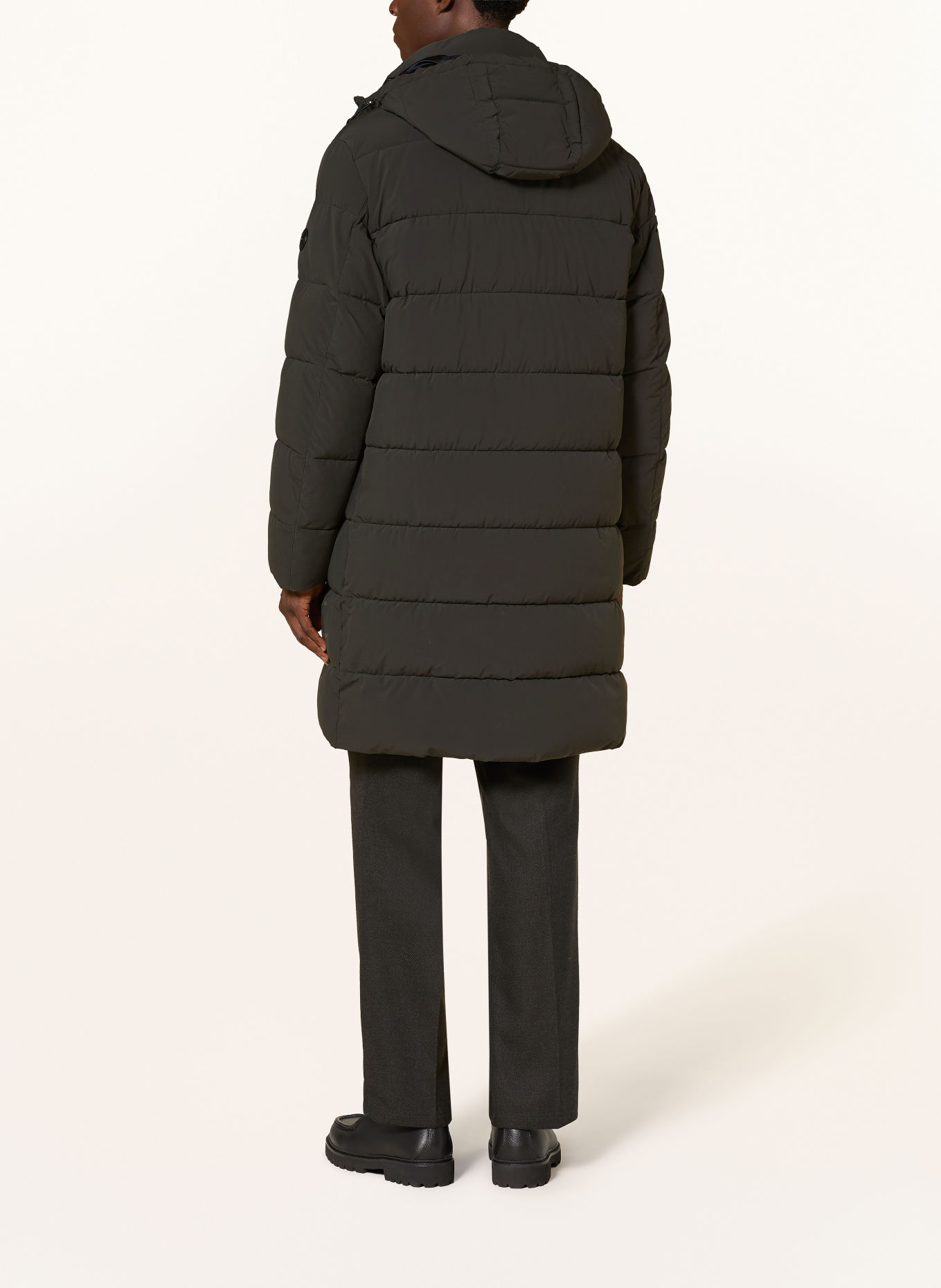 JOOP! WINSTEN Quilted Coat: DARK GREEN