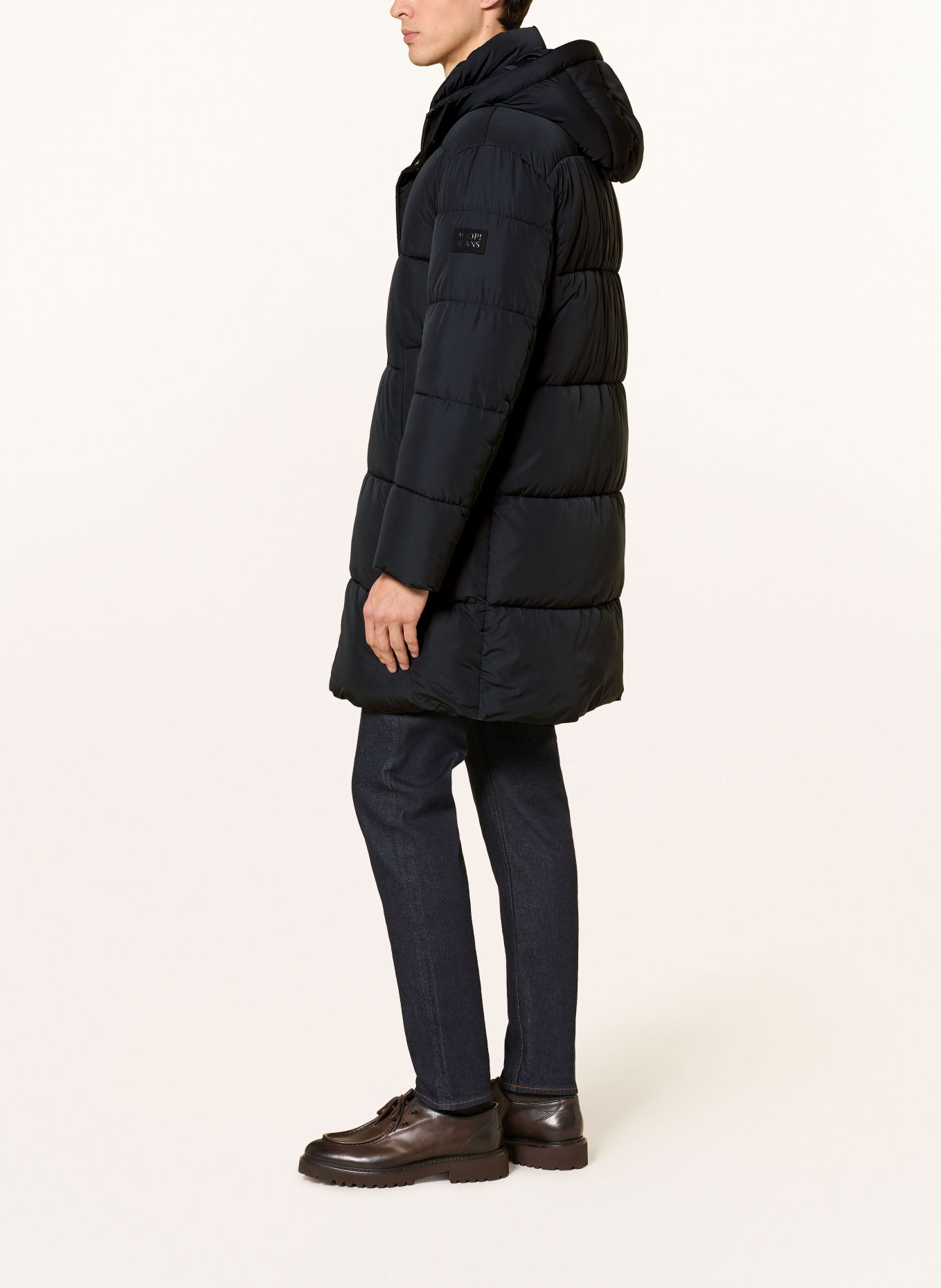 JOOP! JEANS Gewatteerde mantel DAVIES: DONKERBLAUW