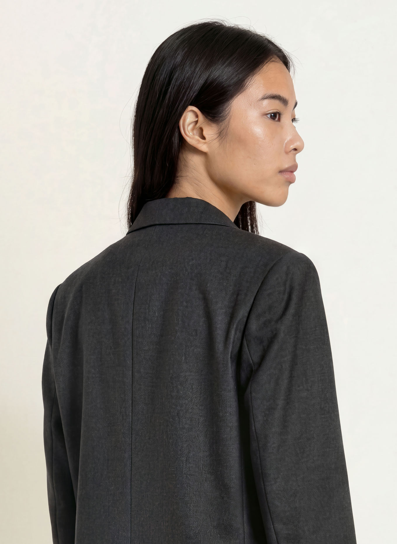 YERSE BARRY Blazer: DARK GRAY