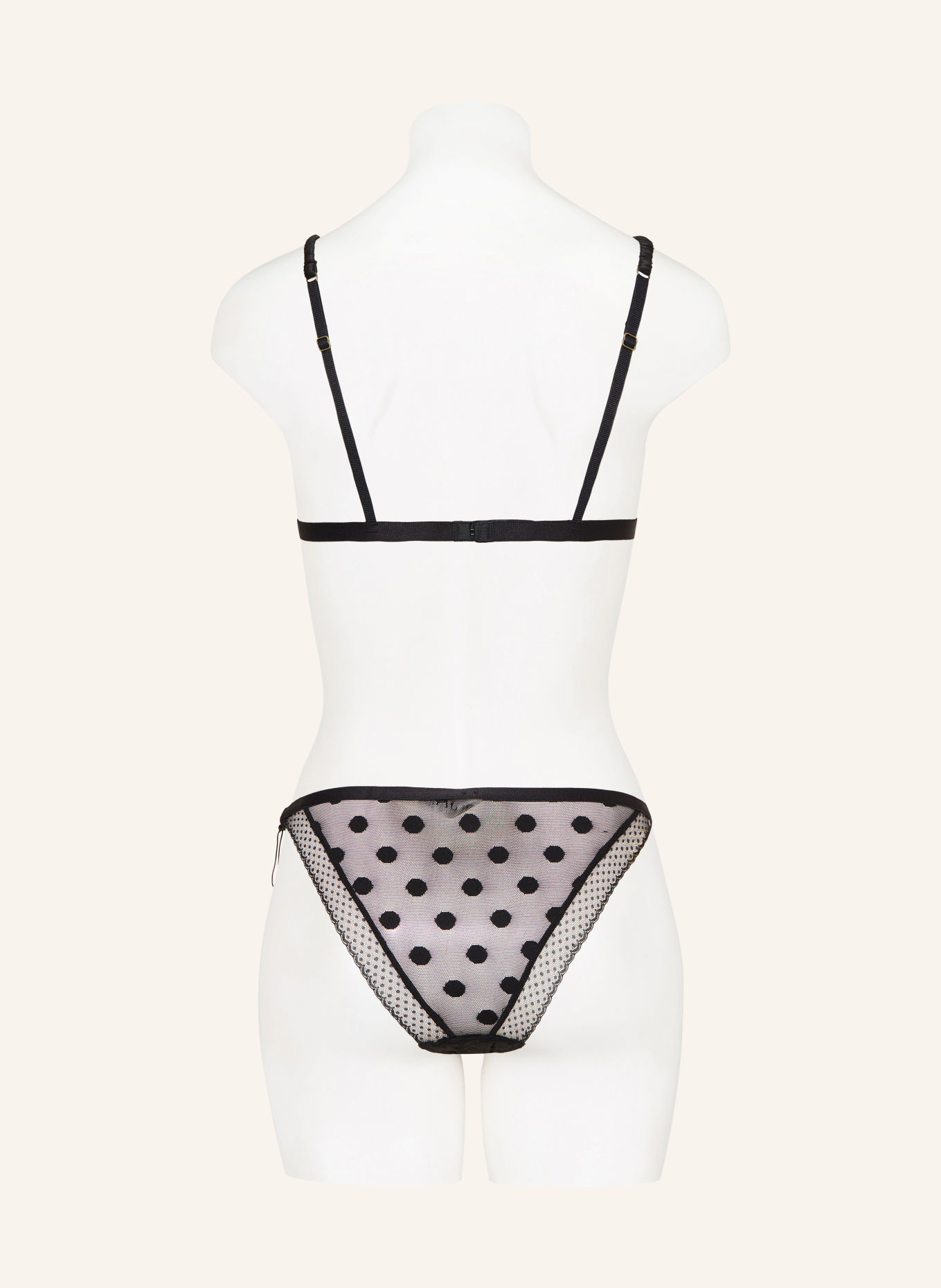 LOVE Stories Soutien-gorge triangle LOVE LACE: NOIR