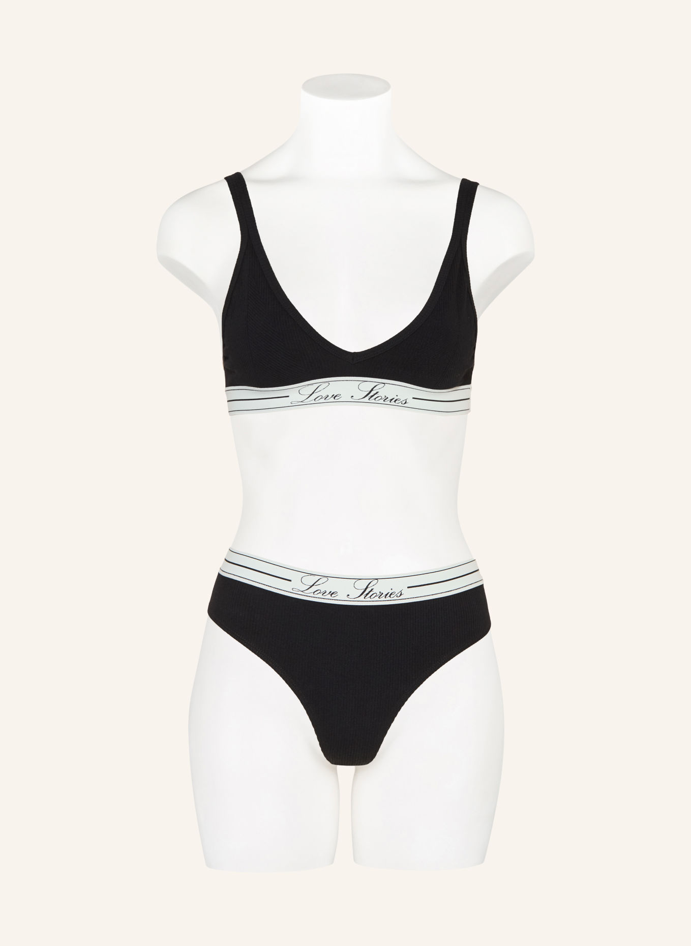 LOVE Stories Bustier POSEY: ZWART
