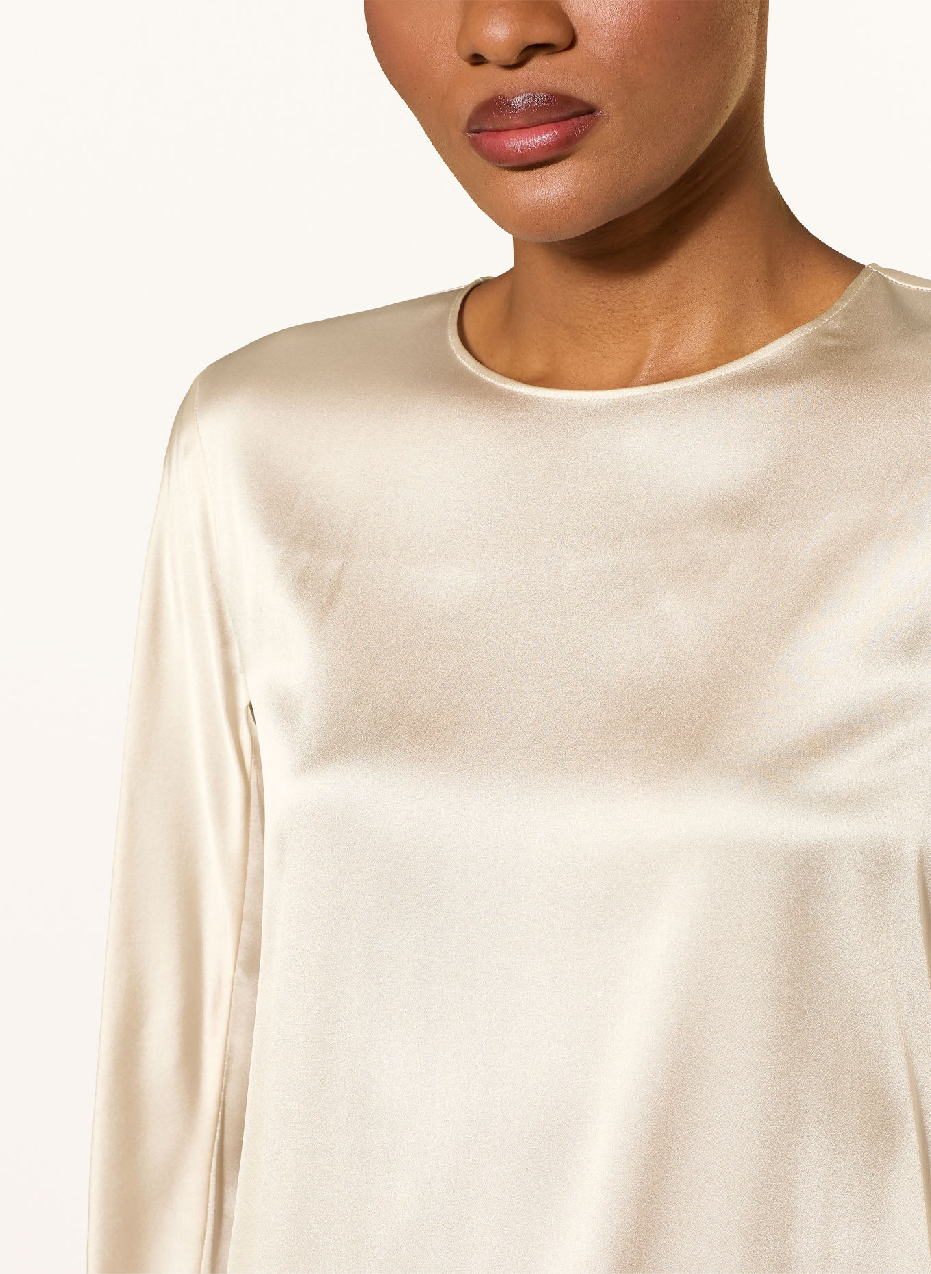 MM by Max Mara Chemisier SMALTO avec de la soie: BEIGE