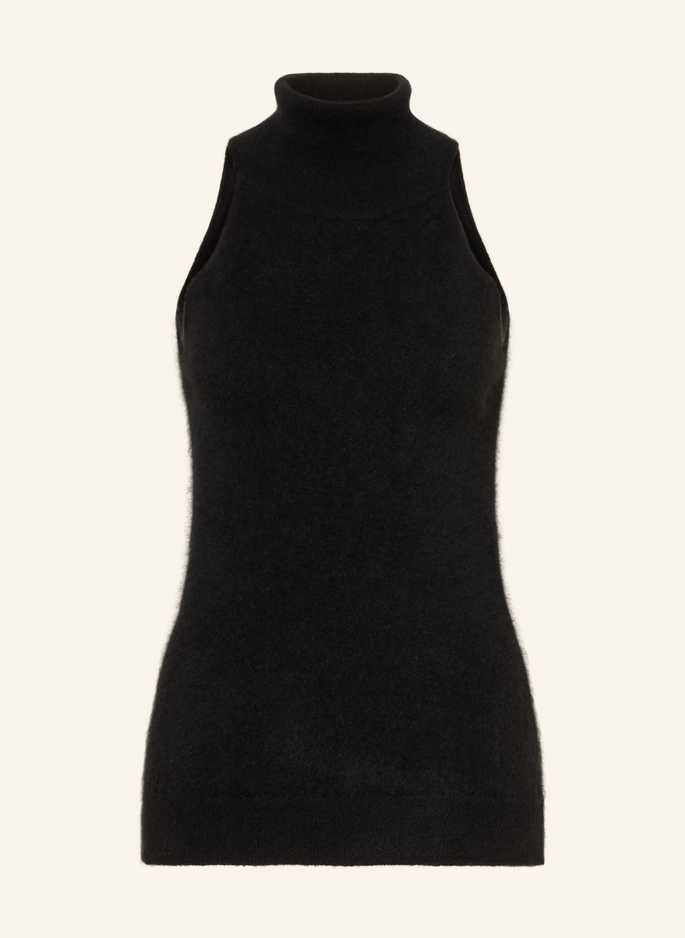 MM by Max Mara Stricktop PANFILO mit Cashmere: SCHWARZ