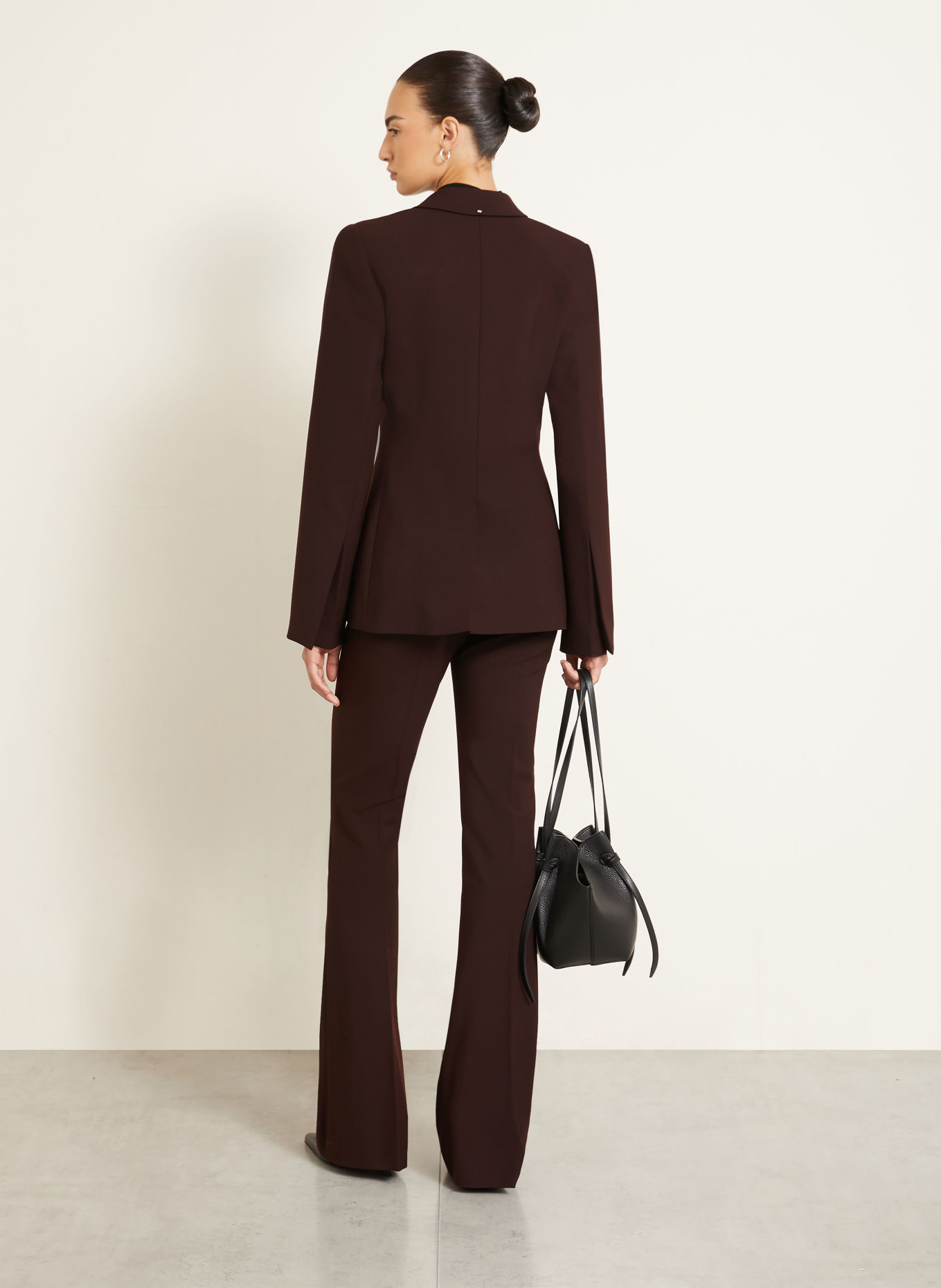SPORTMAX Marlenehose FEBE: DUNKELBRAUN