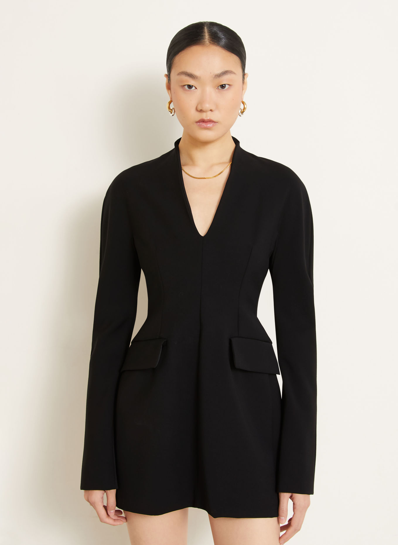 SPORTMAX Etuikleid TEFRITE07: SCHWARZ