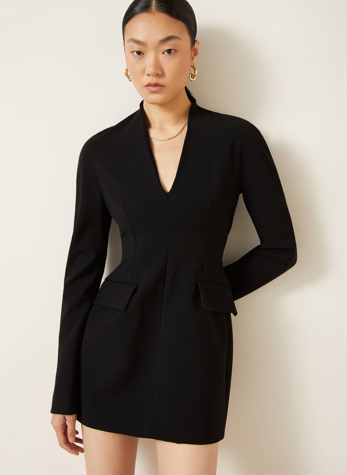 SPORTMAX Etuikleid TEFRITE07: SCHWARZ