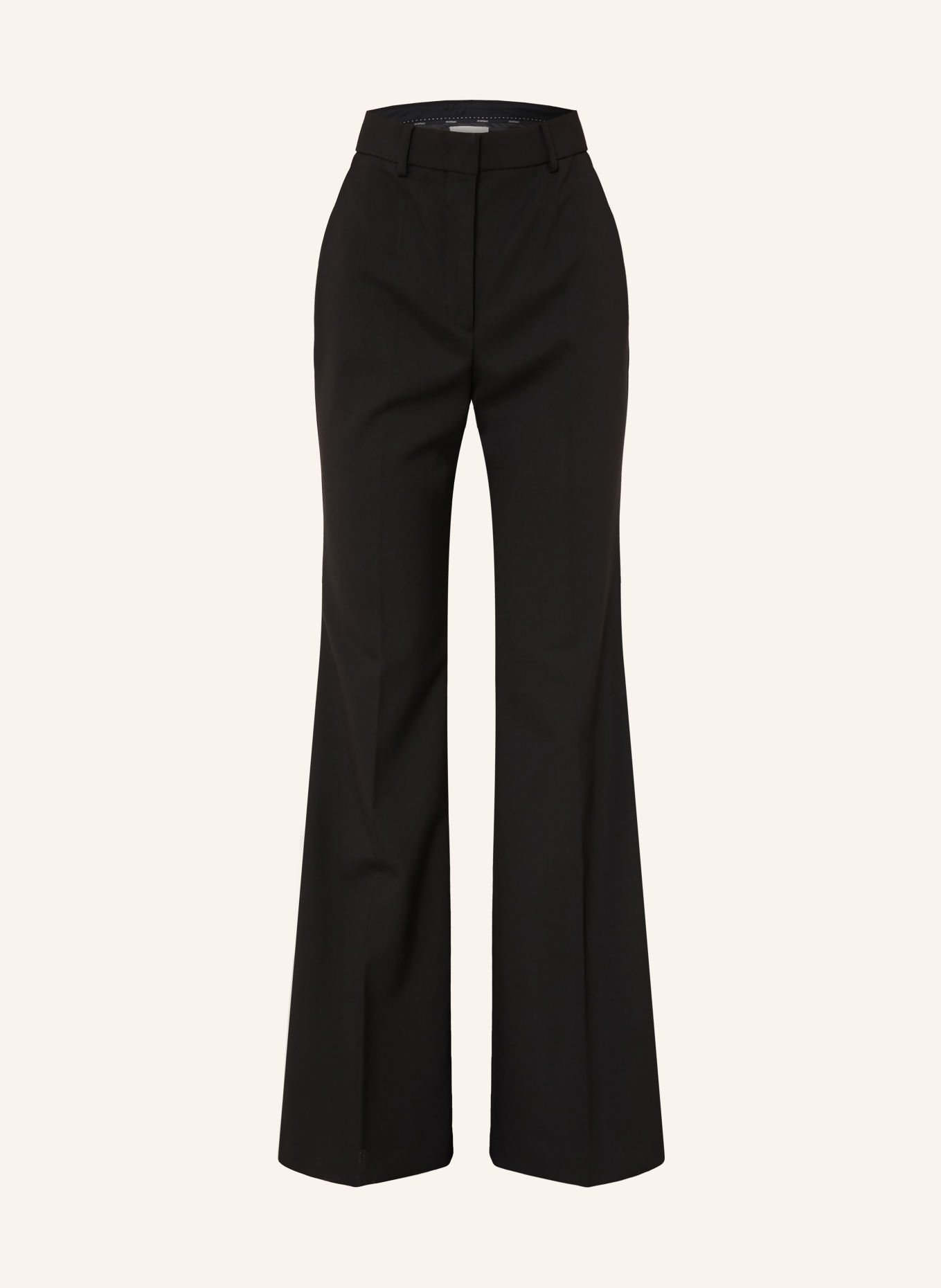 SPORTMAX MODICO4 Wide-leg trousers: BLACK