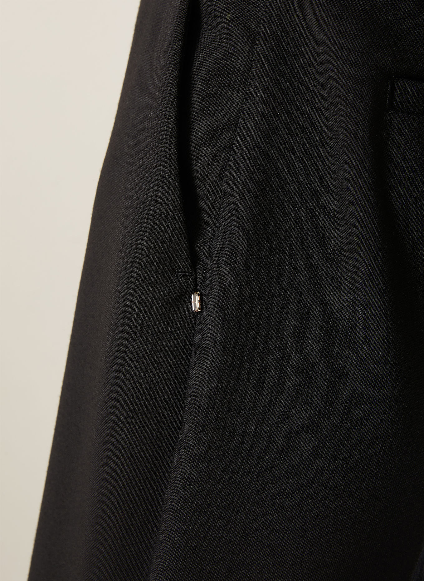 SPORTMAX MODICO4 Wide-leg trousers: BLACK