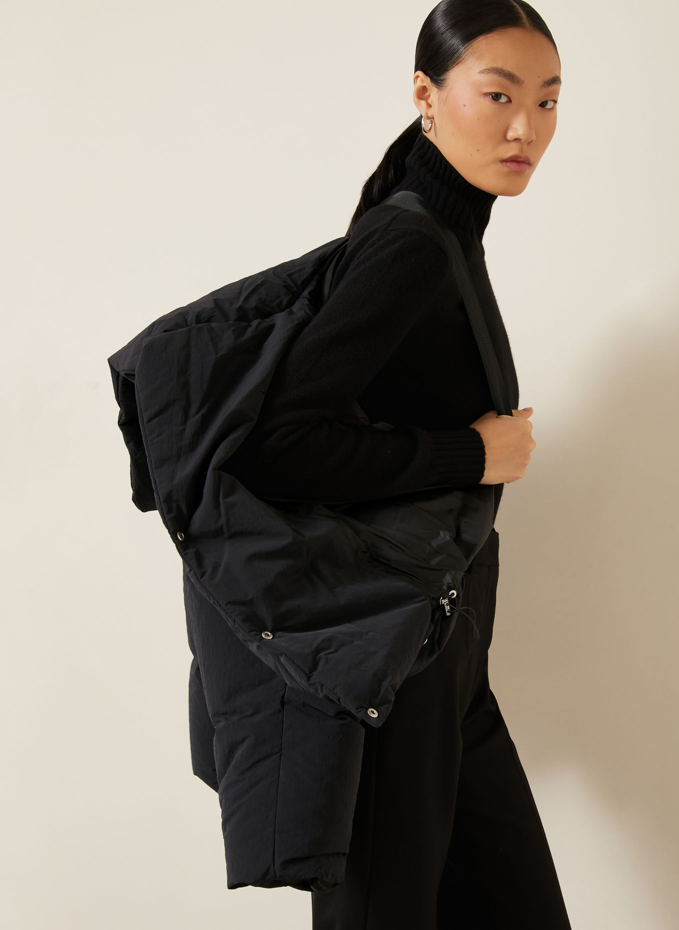 SPORTMAX Steppjacke VODKA: SCHWARZ