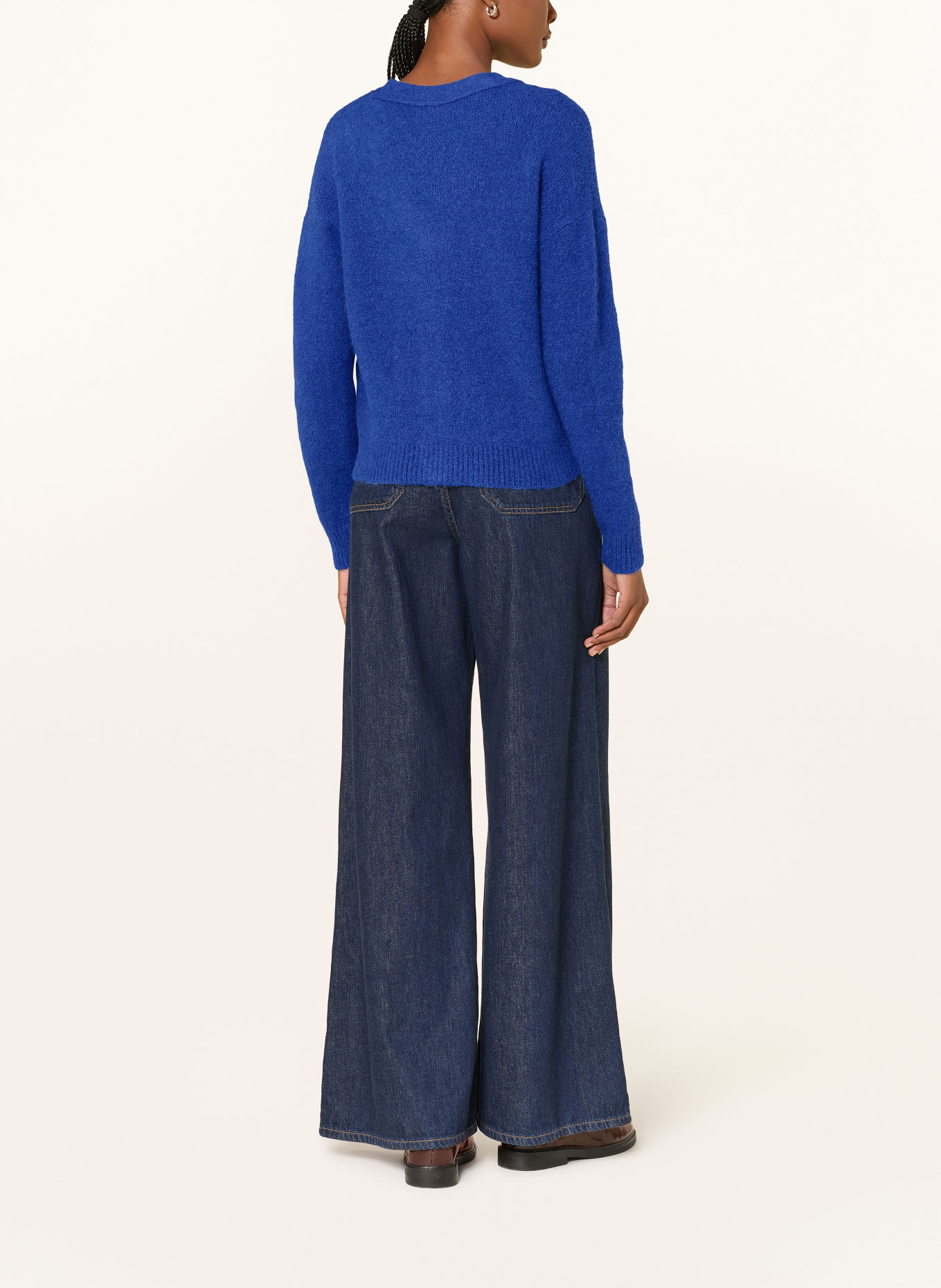 WEEKEND Max Mara Strickjacke GETTATA mit Alpaka: BLAU