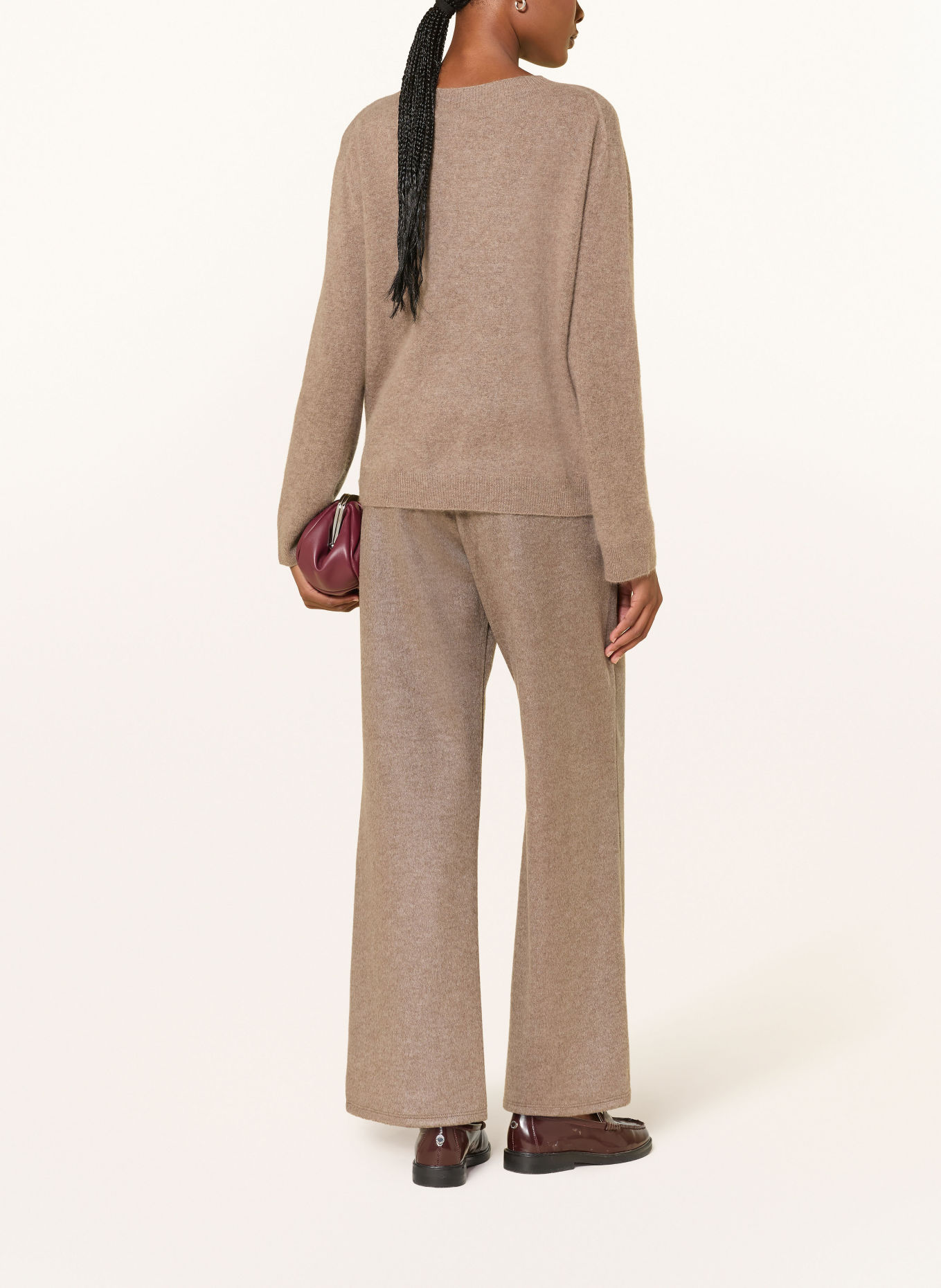 WEEKEND Max Mara Pantalon en molleton TENDA: TAUPE