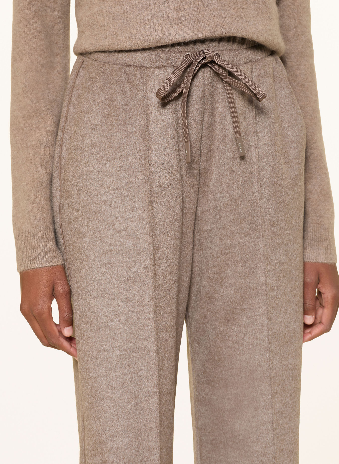 WEEKEND Max Mara Pantalon en molleton TENDA: TAUPE