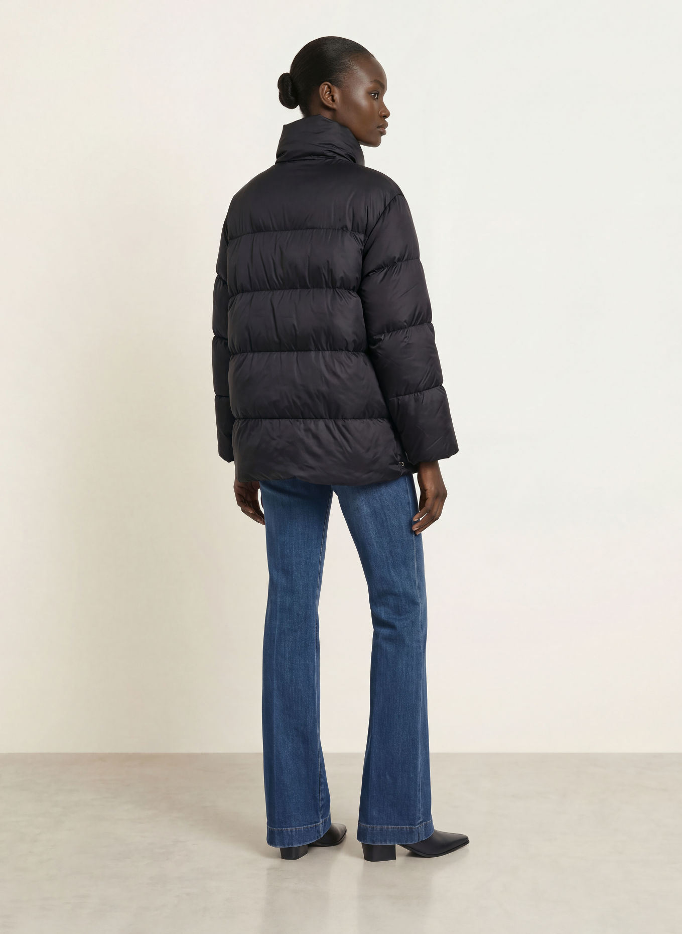 Max Mara The Cube ADORATO Down Jacket: BLACK