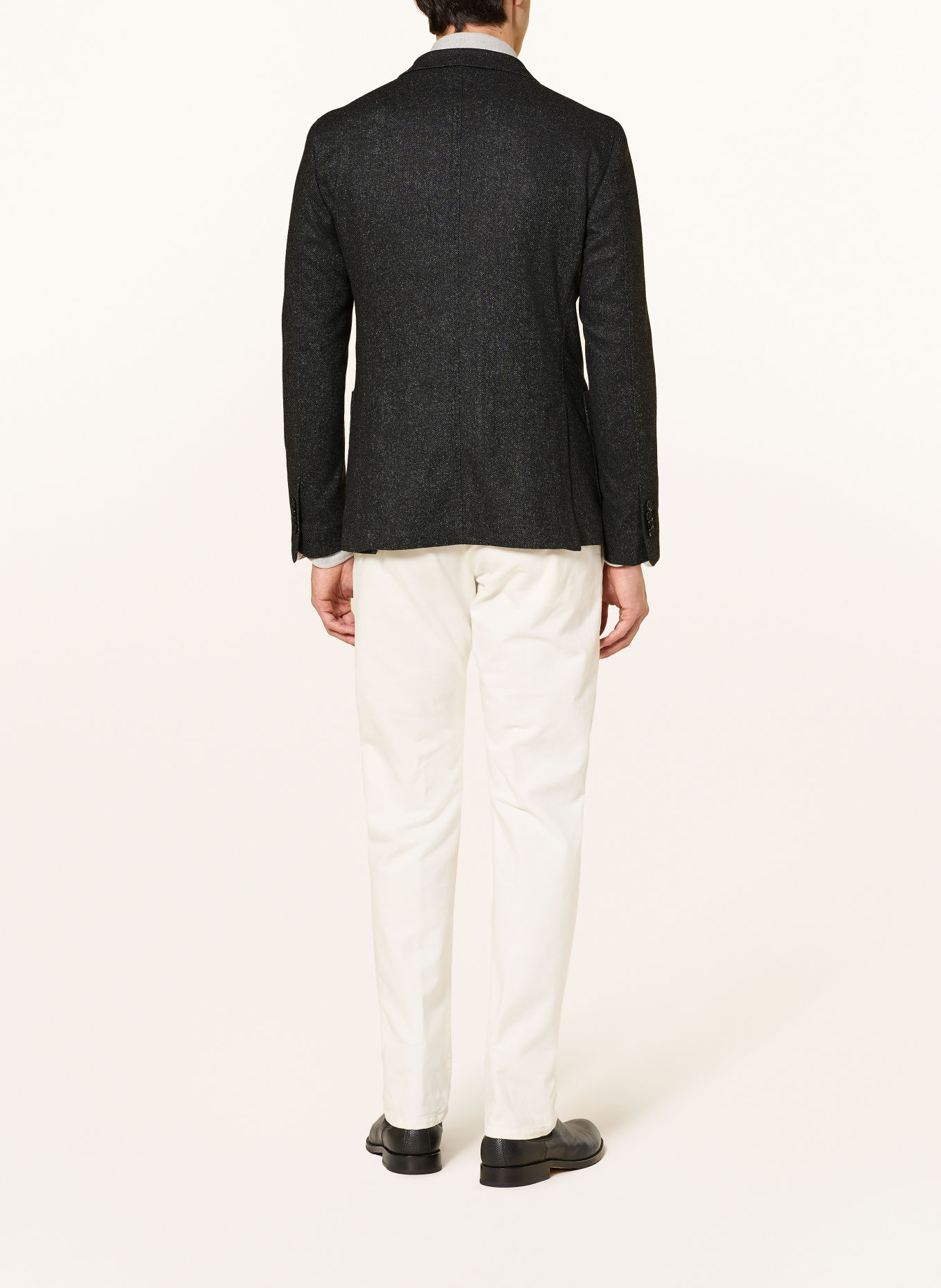 windsor. SALINO Extra Slim Fit Blazer: DARK GRAY / LIGHT GRAY