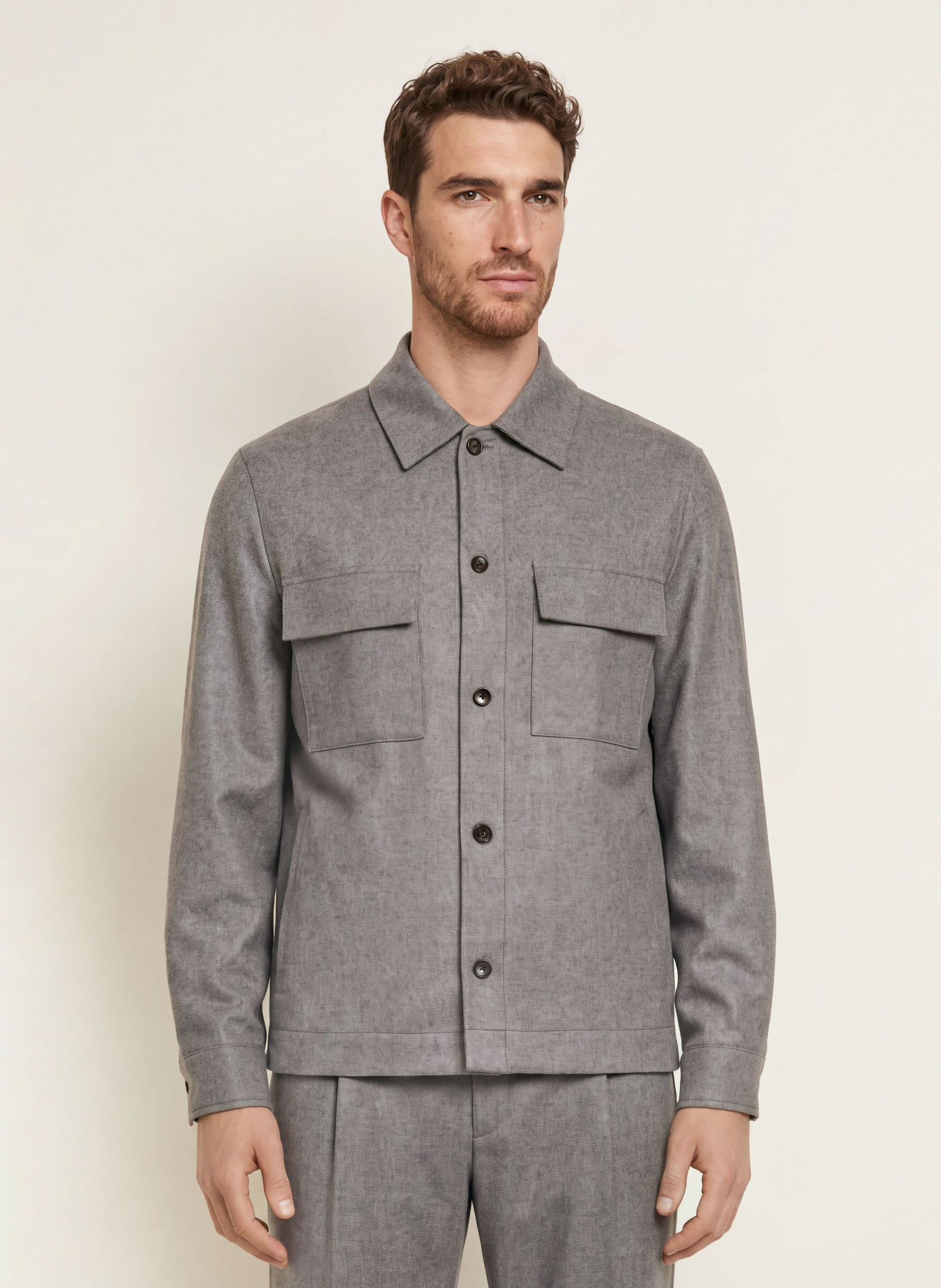 windsor. Marynarka LAVORO2 Slim Fit: SZARY