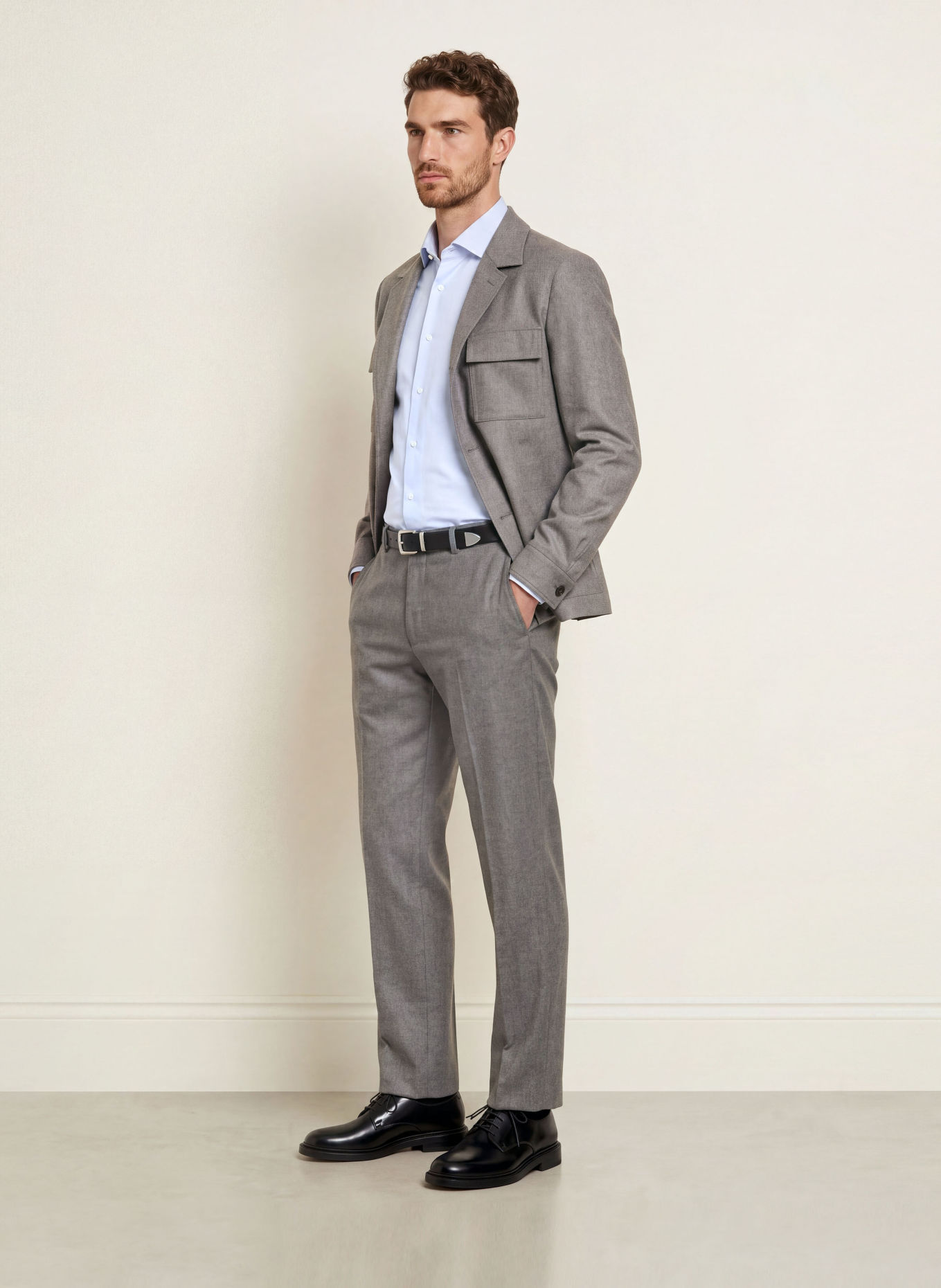 windsor. Marynarka LAVORO2 Slim Fit: SZARY