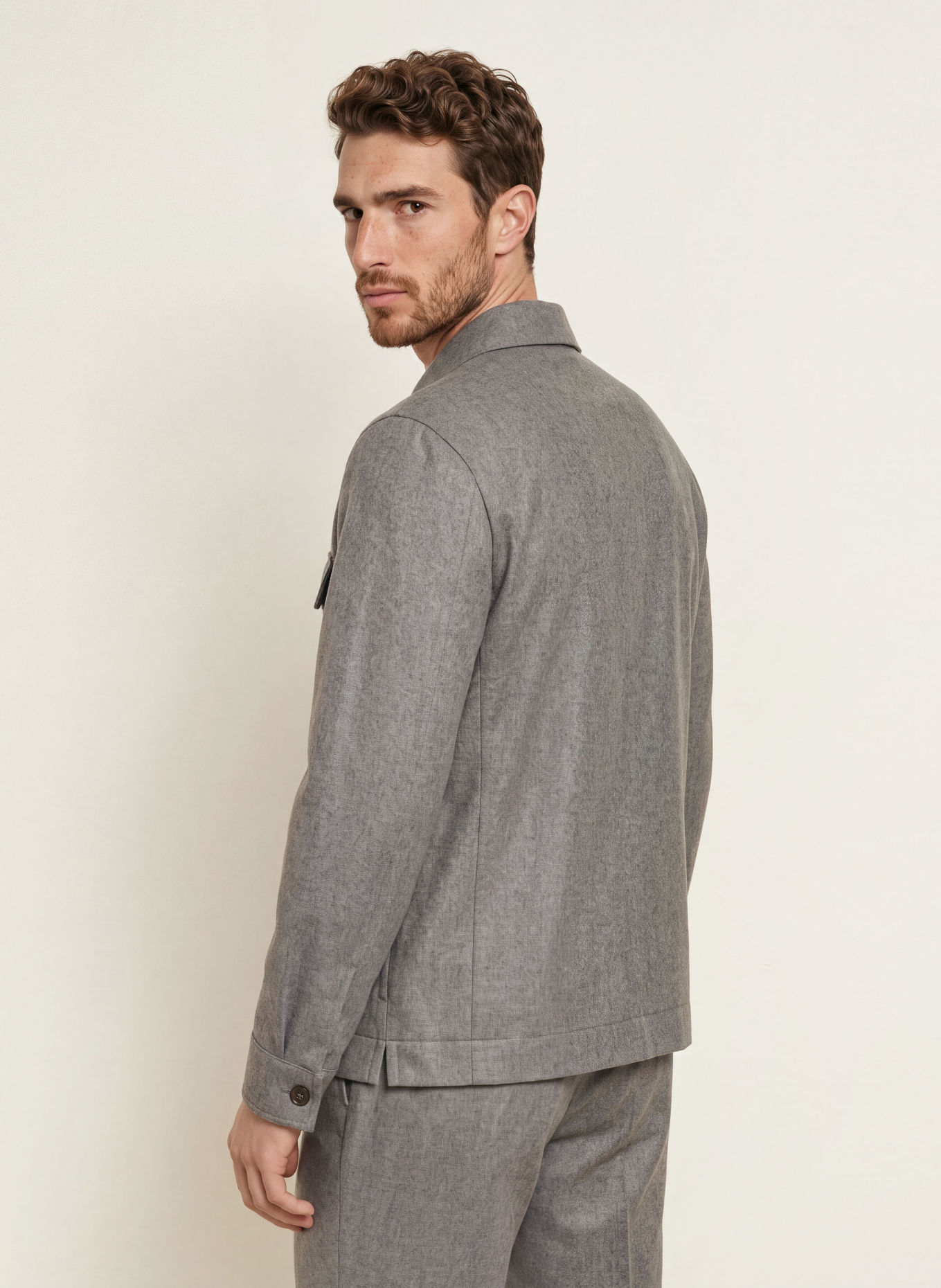 windsor. Marynarka LAVORO2 Slim Fit: SZARY