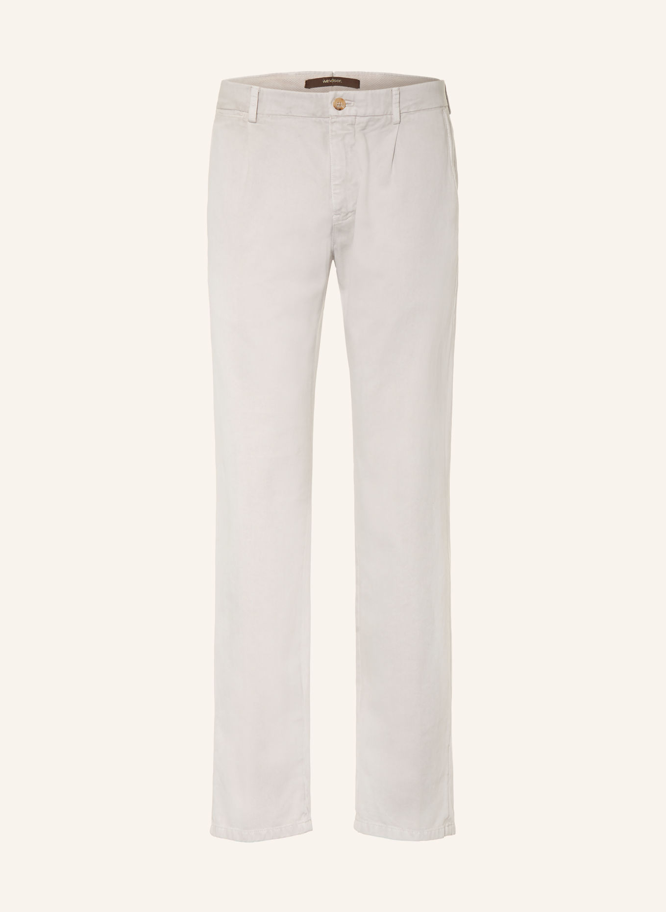 windsor. Chino CINO Slim Fit: LICHTGRIJS