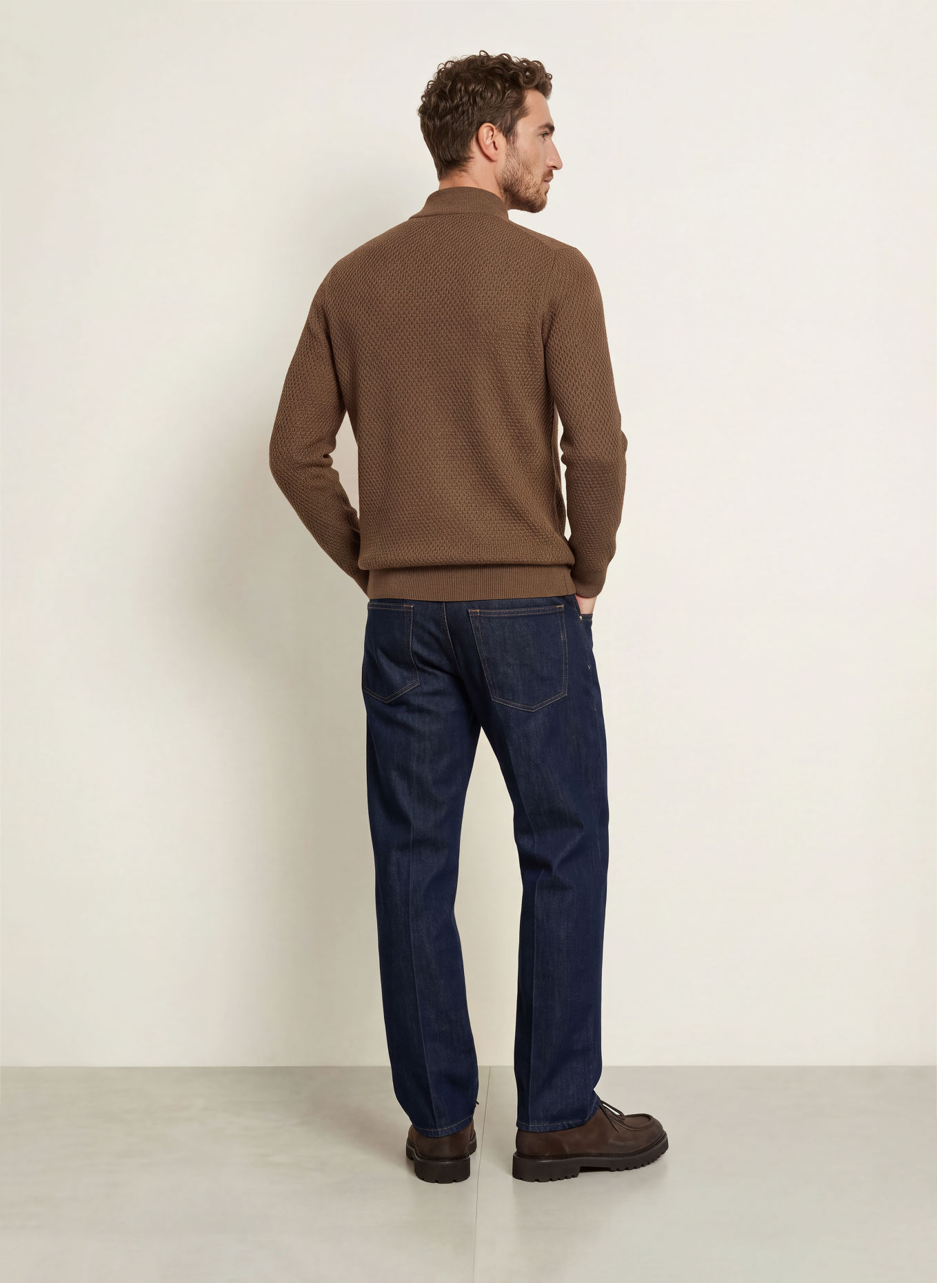 windsor. RAMIRO-pullover: TAUPE