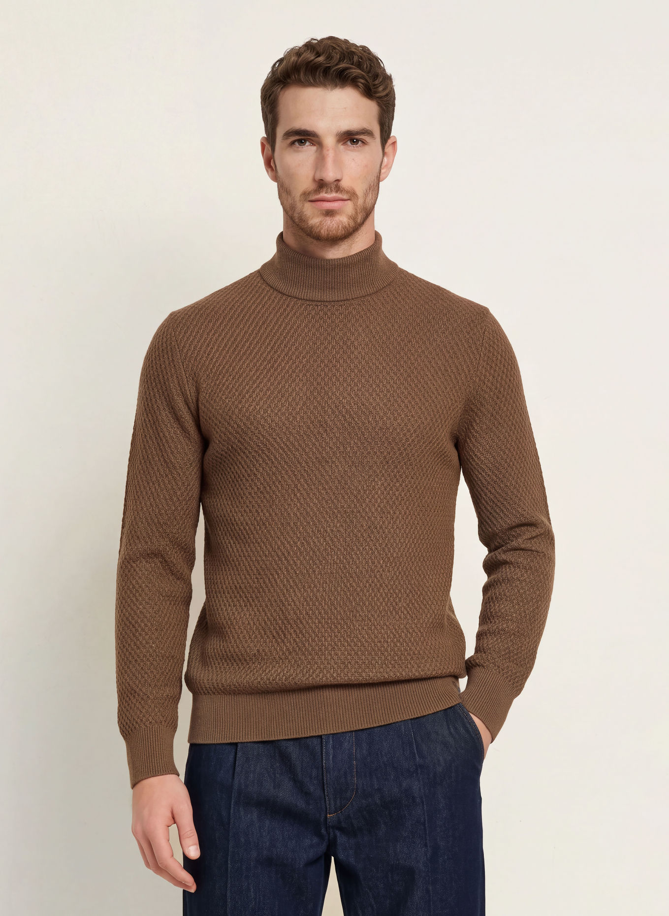 windsor. RAMIRO-pullover: TAUPE