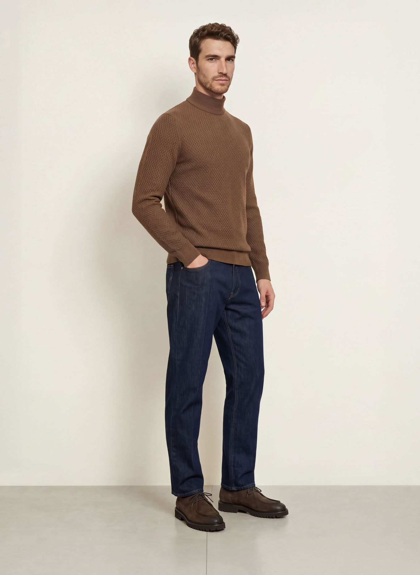 windsor. RAMIRO-pullover: TAUPE