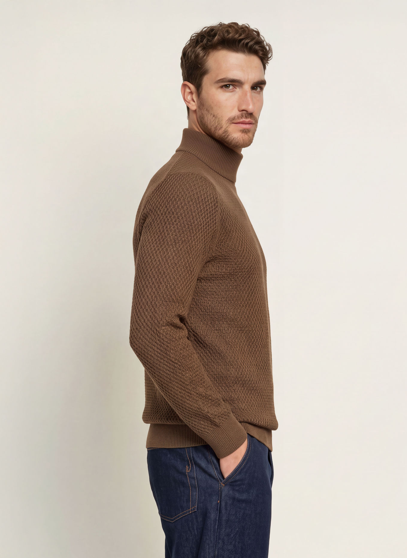 windsor. RAMIRO-pullover: TAUPE