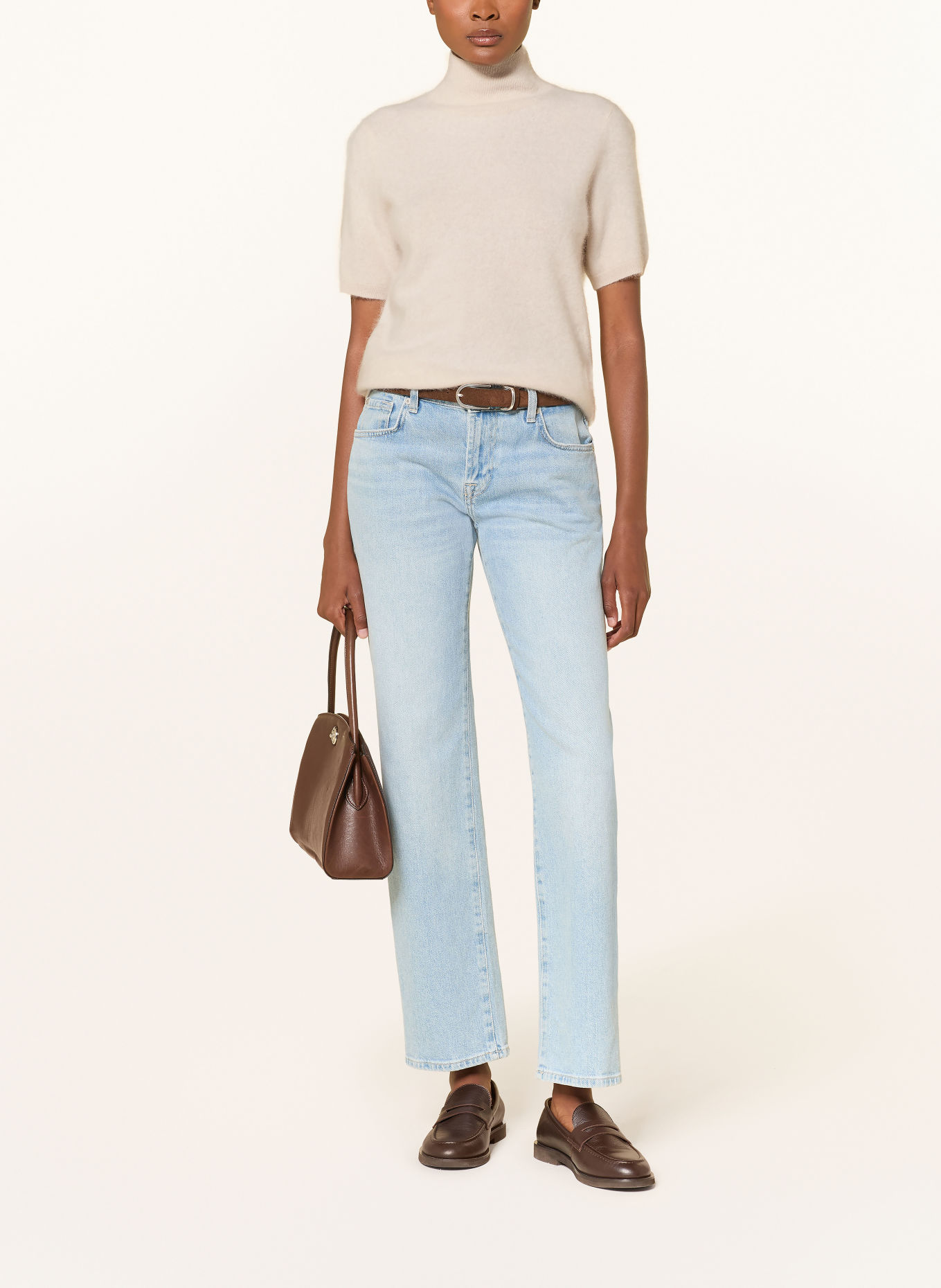 S Max Mara Strickshirt BUONO: CREME