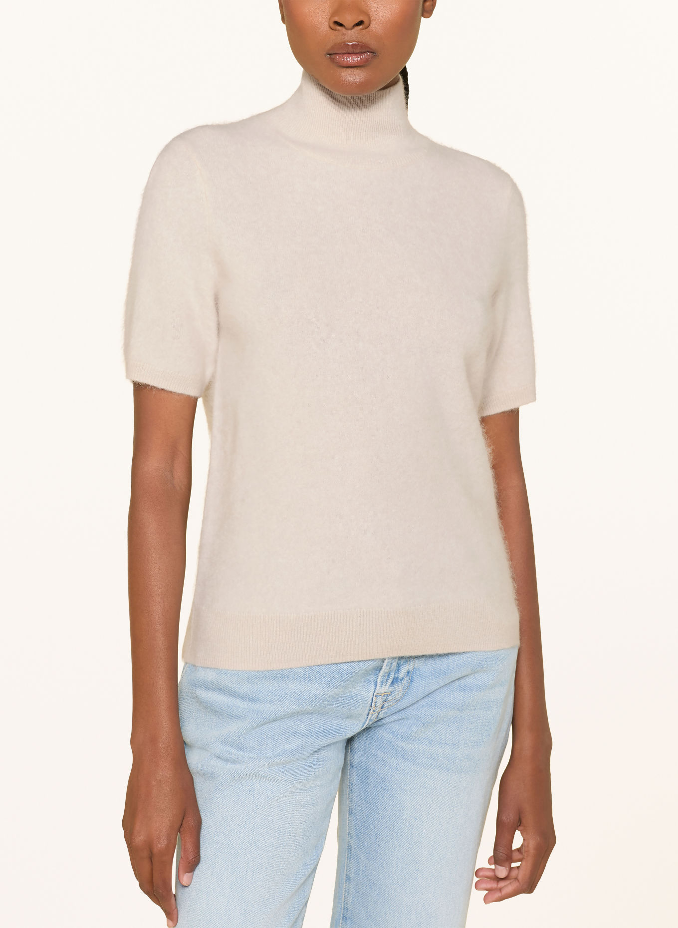S Max Mara Strickshirt BUONO: CREME