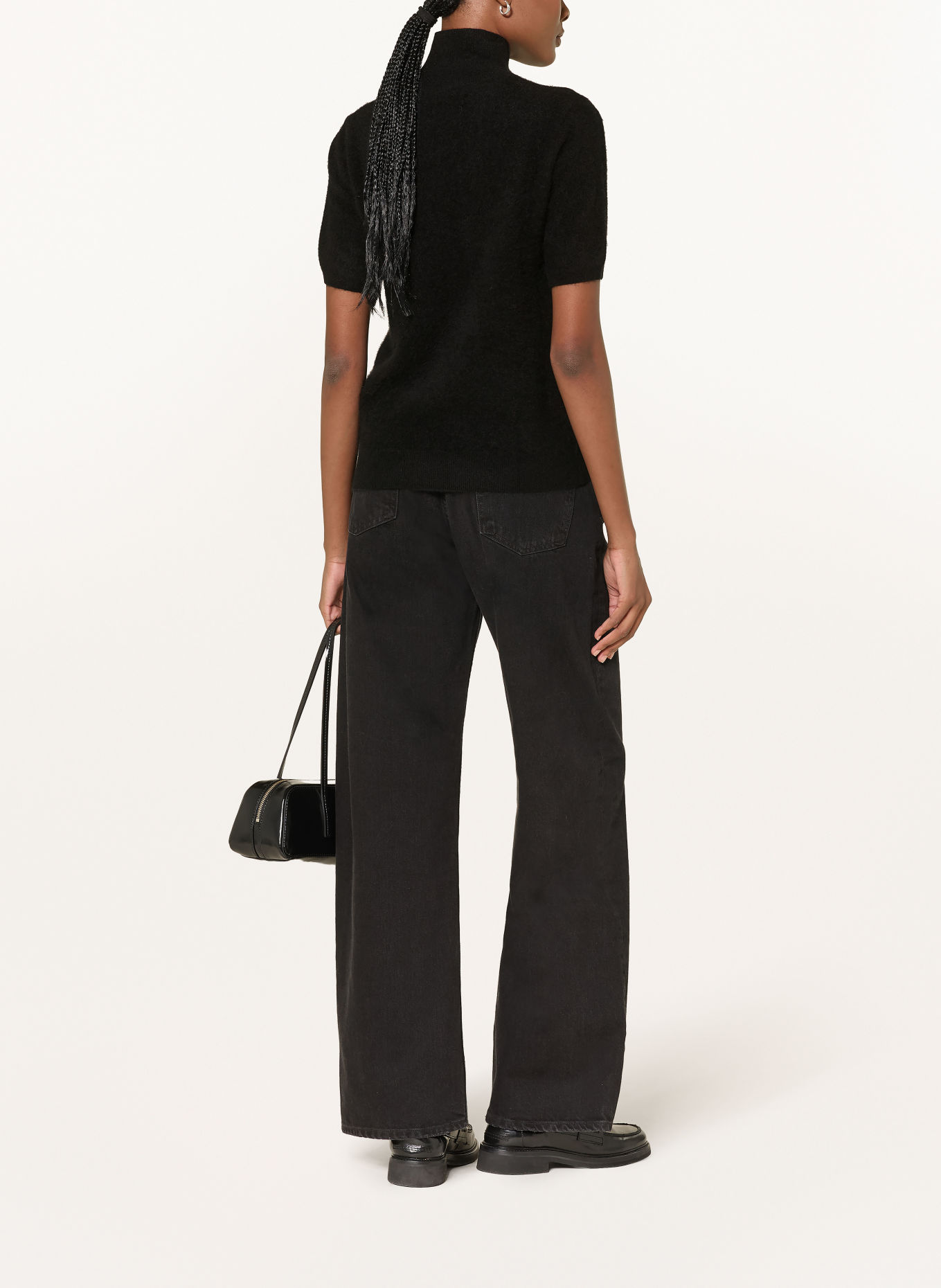 S Max Mara BUONO Knit shirt: BLACK