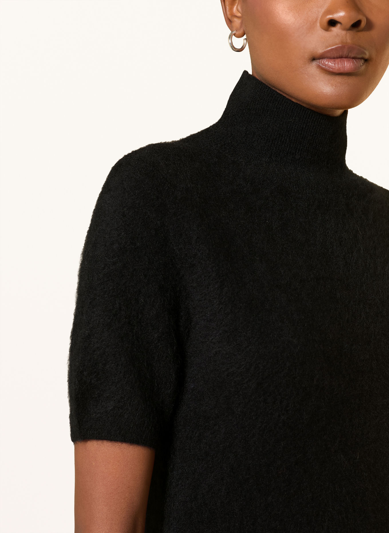 S Max Mara BUONO Knit shirt: BLACK