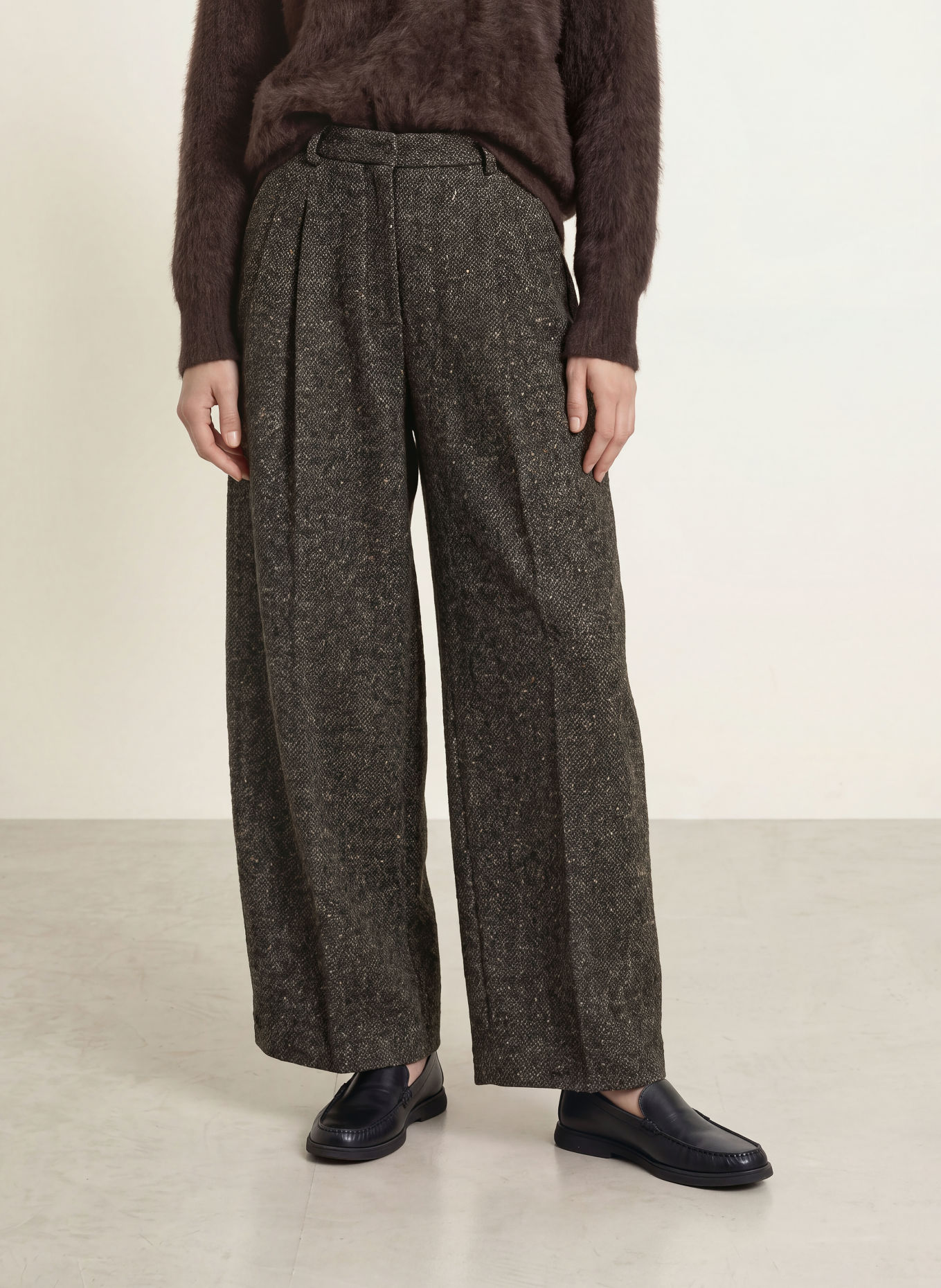 S Max Mara Marlenehose NATALE: SCHWARZ / BRAUN / WEISS