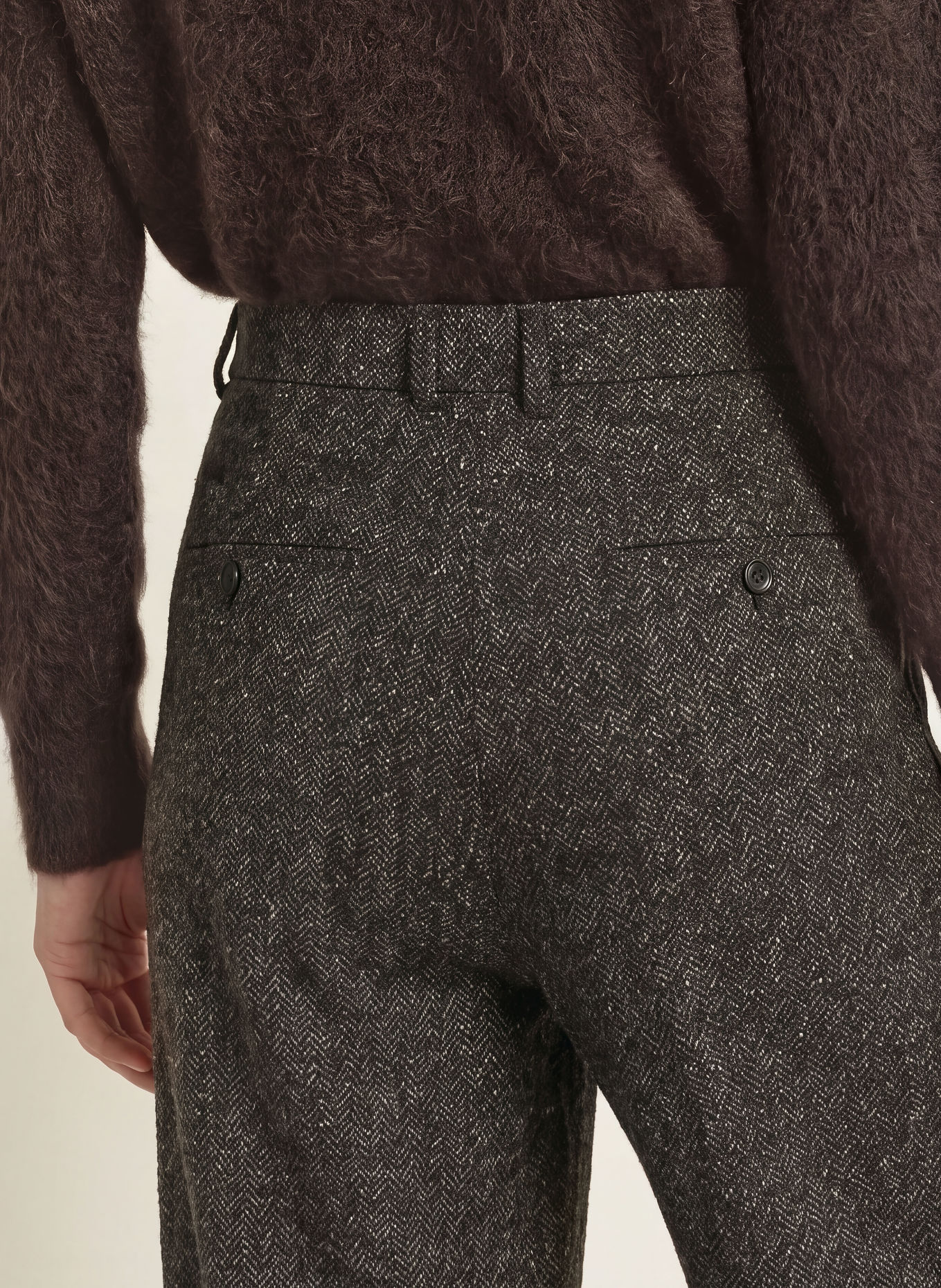S Max Mara Marlenehose NATALE: SCHWARZ / BRAUN / WEISS