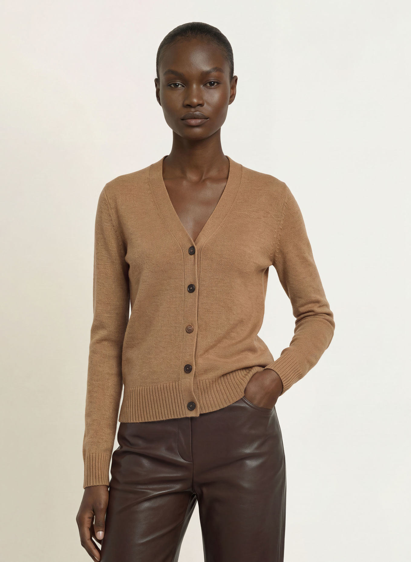 S Max Mara Vest APOLLO: CAMEL