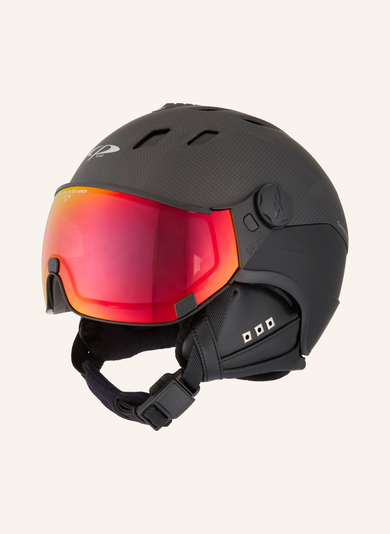 CP Casca de schi CORAO+ CARBON: NEGRU