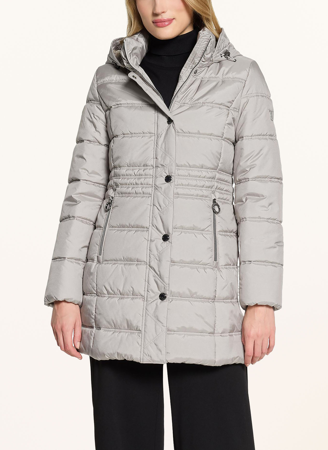 Betty Barclay Quilted jacket: LIGHT GRAY
