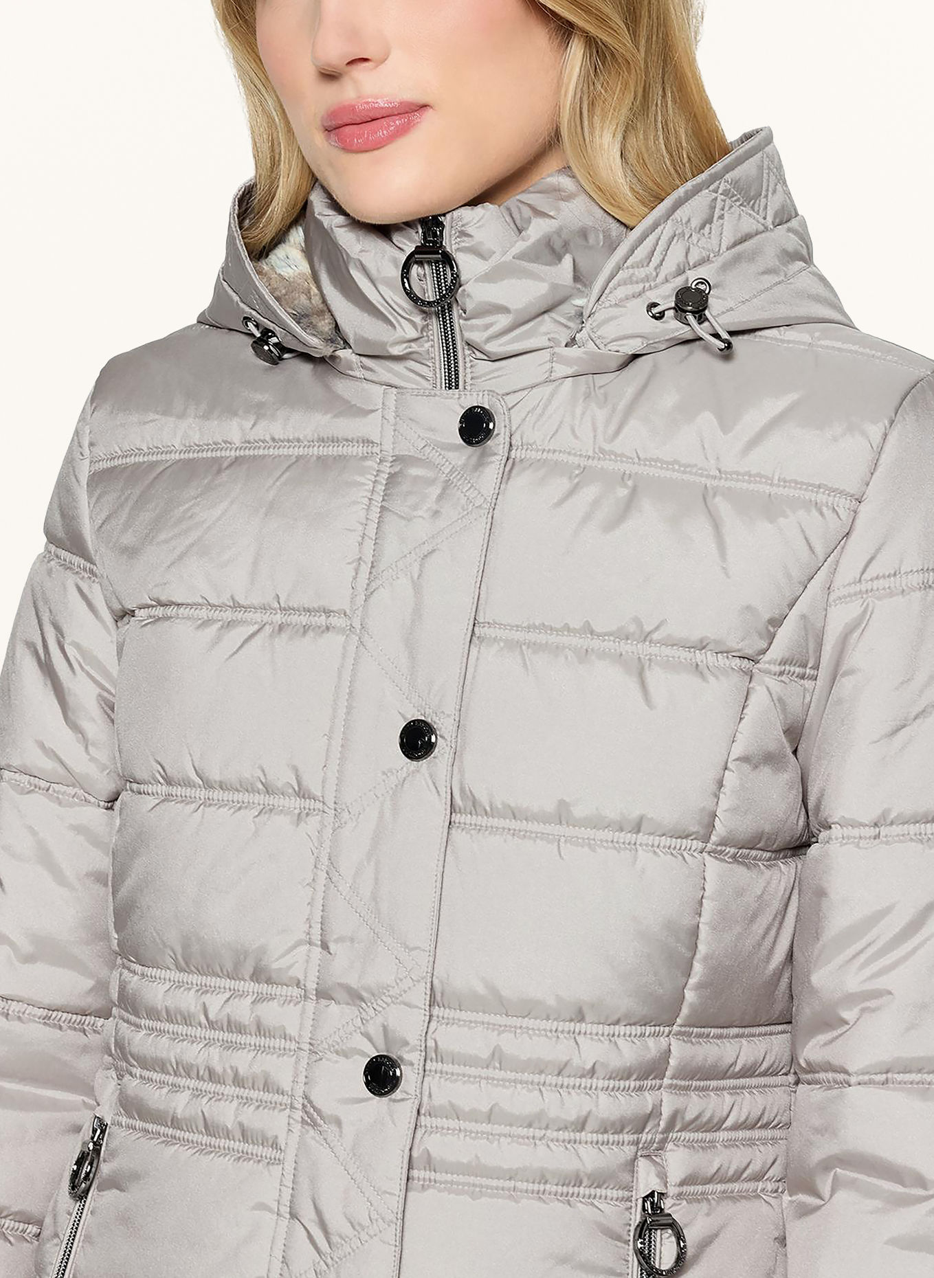 Betty Barclay Quilted jacket: LIGHT GRAY