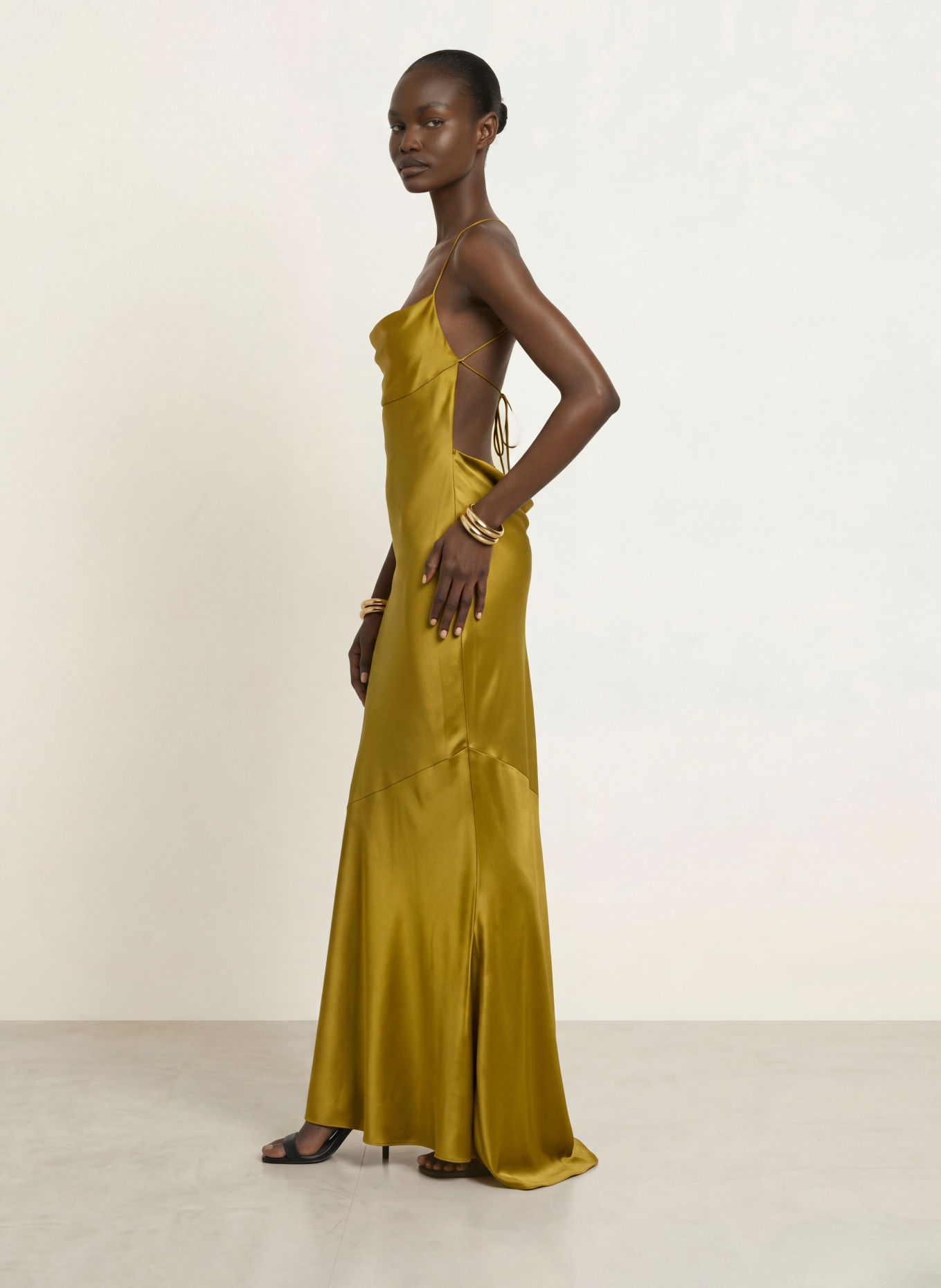RETROFÊTE Abendkleid LUKKA: HELLGRÜN
