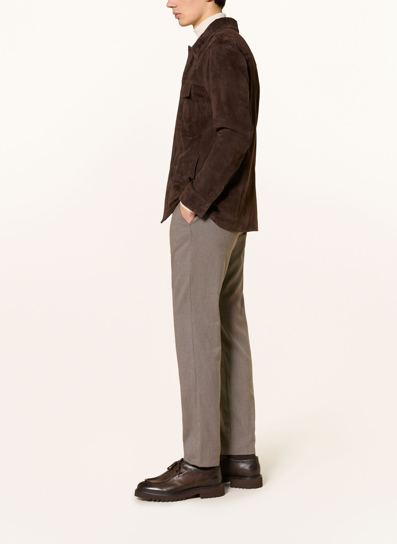 JOOP! JEANS Pantaloni chino MATTHEW, croială modernă: MARO / BEJ